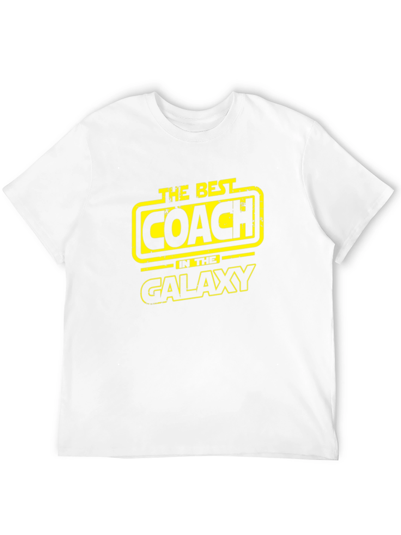 Best Coach in the Galaxy Black T-Shirt