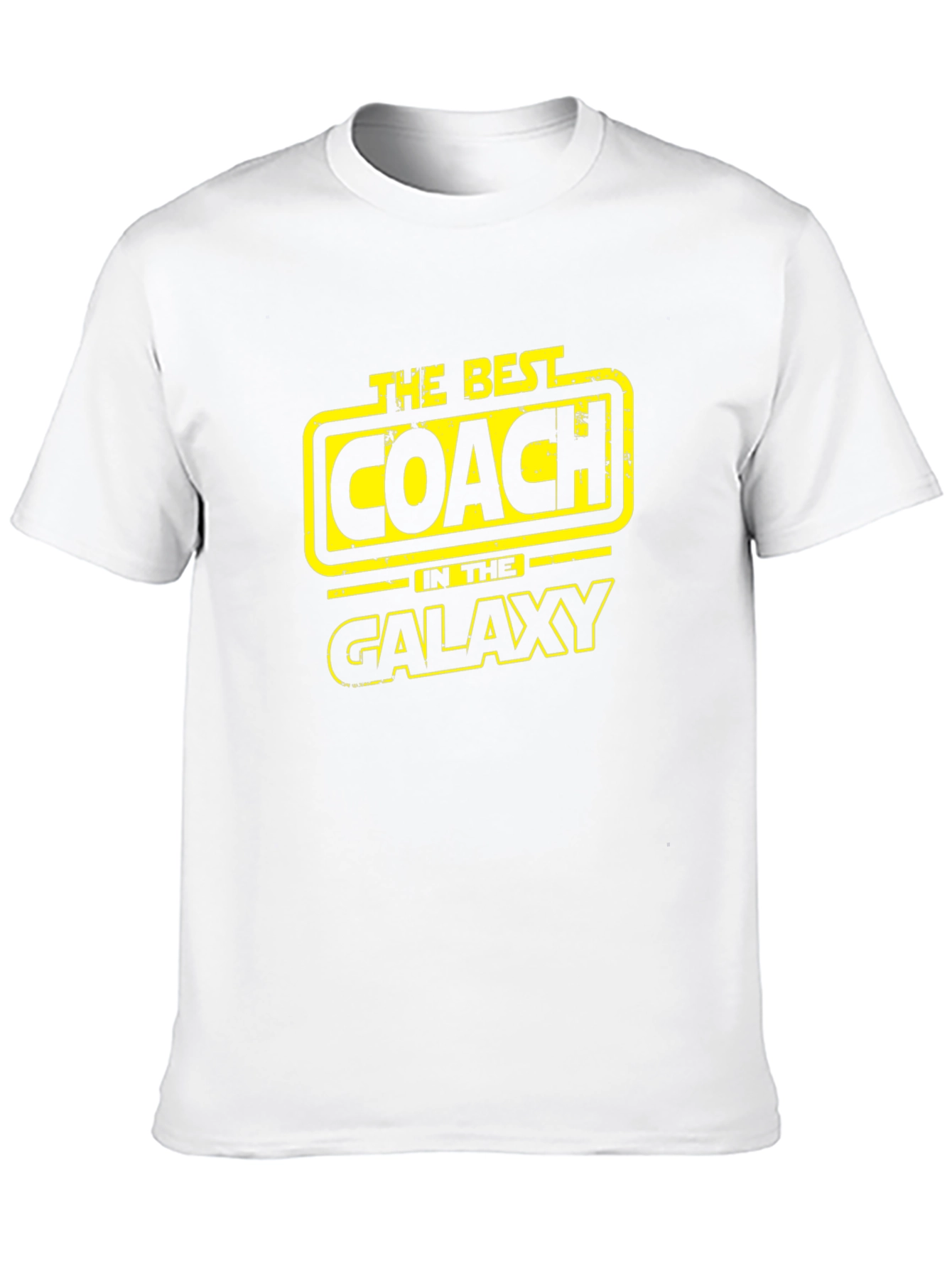 Best Coach in the Galaxy Black T-Shirt