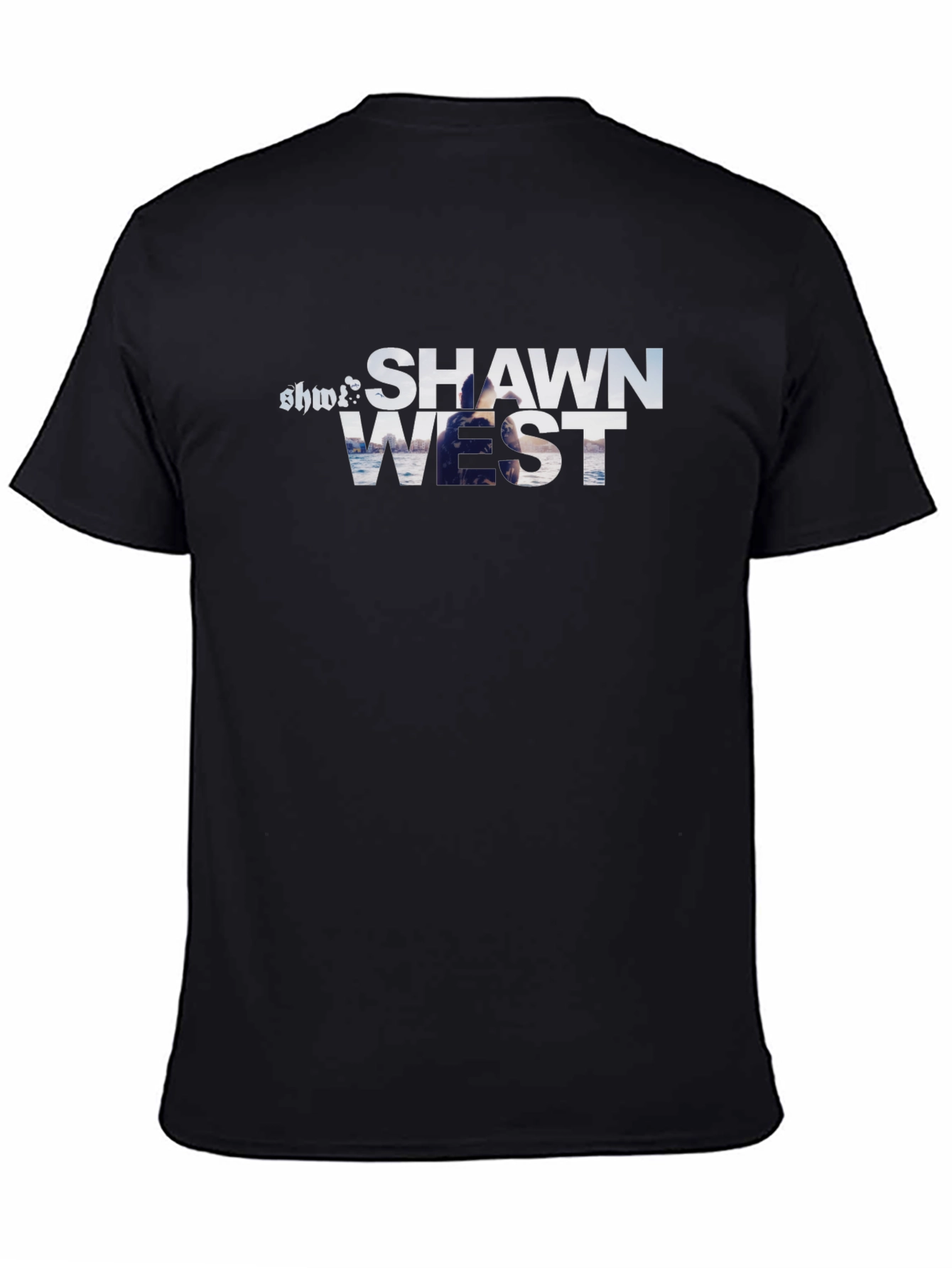 Shawn West Graphic Black T-Shirt