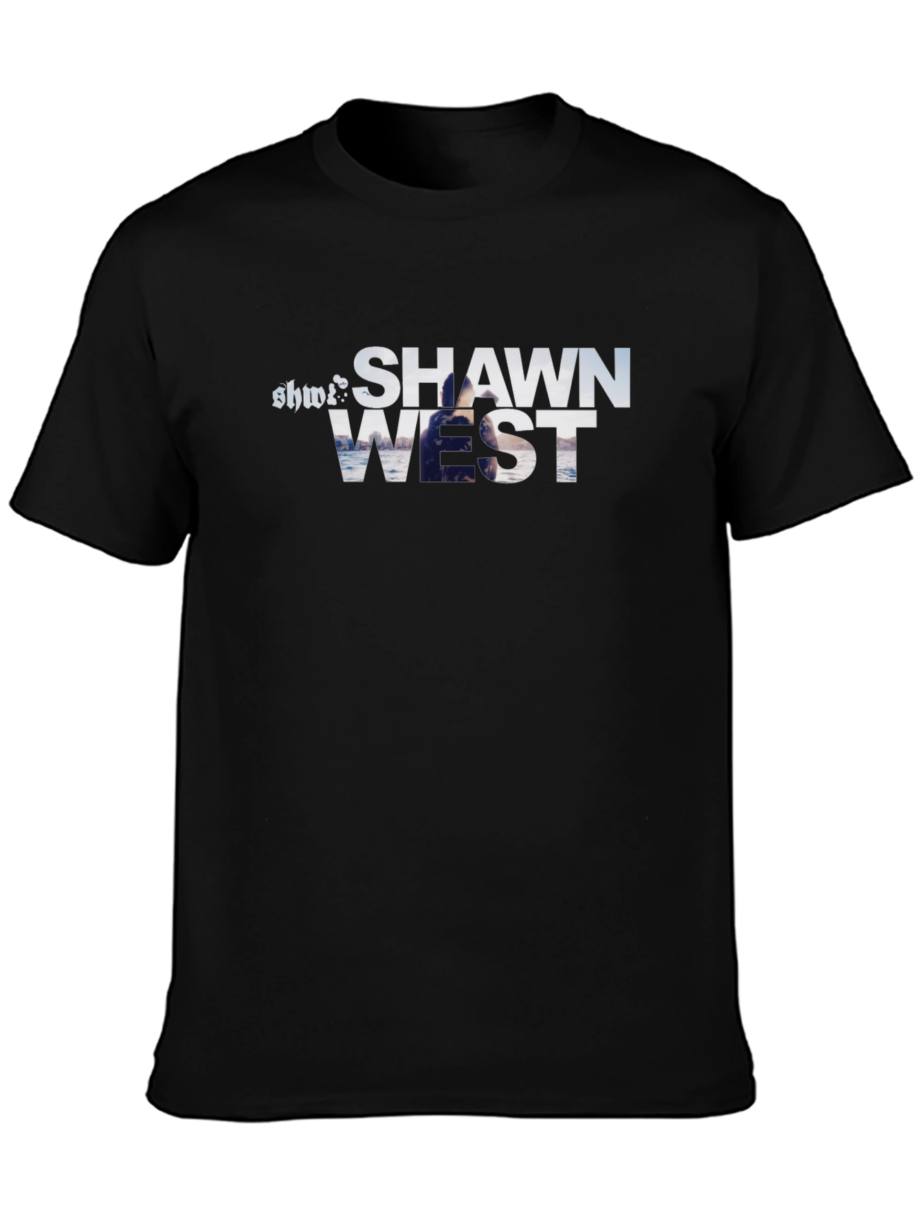 Shawn West Graphic Black T-Shirt