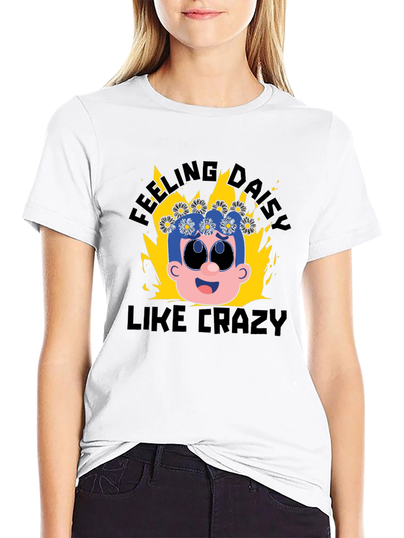 Feeling Daisy Like Crazy Graphic Tee