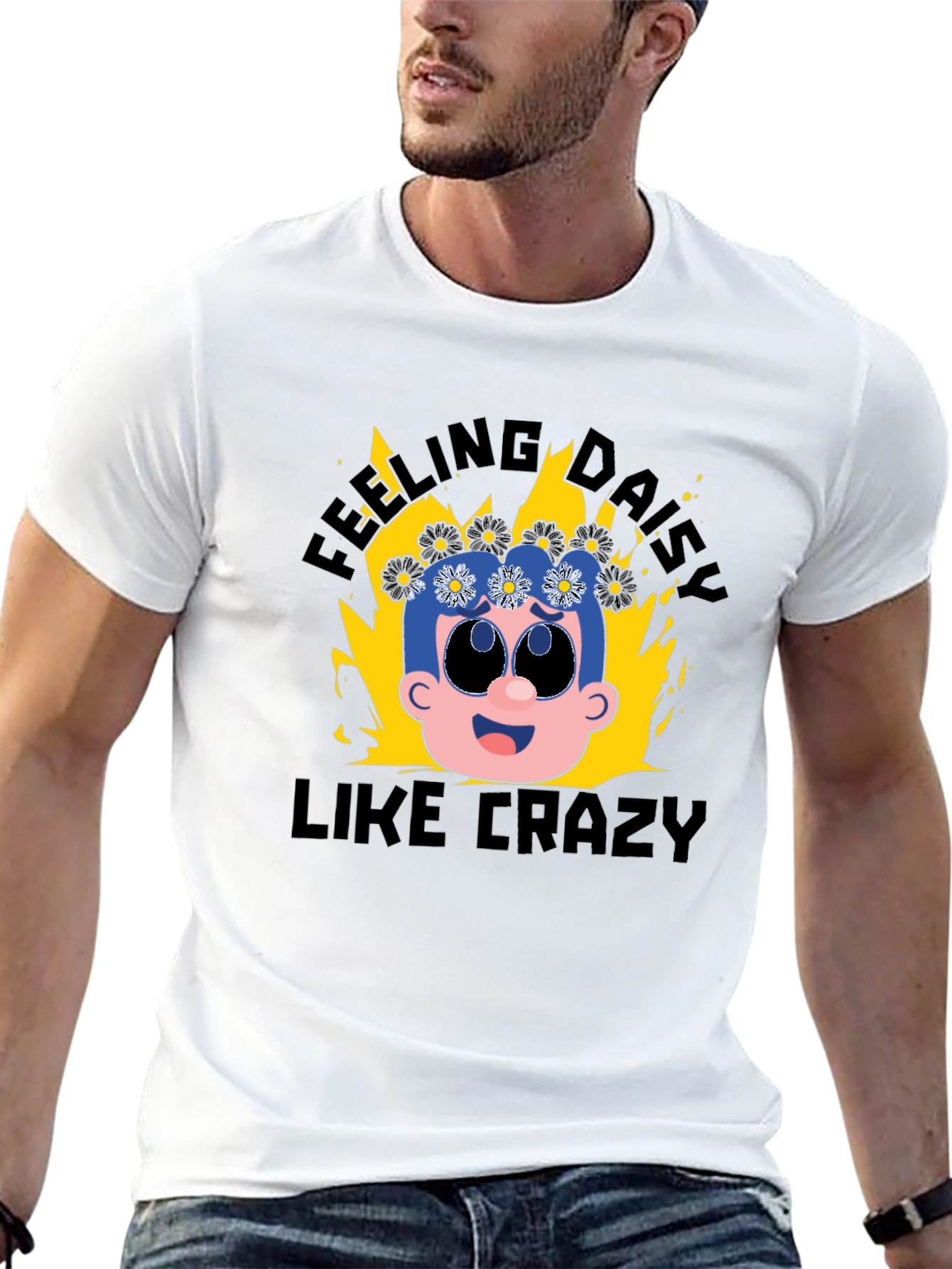 Feeling Daisy Like Crazy Graphic Tee