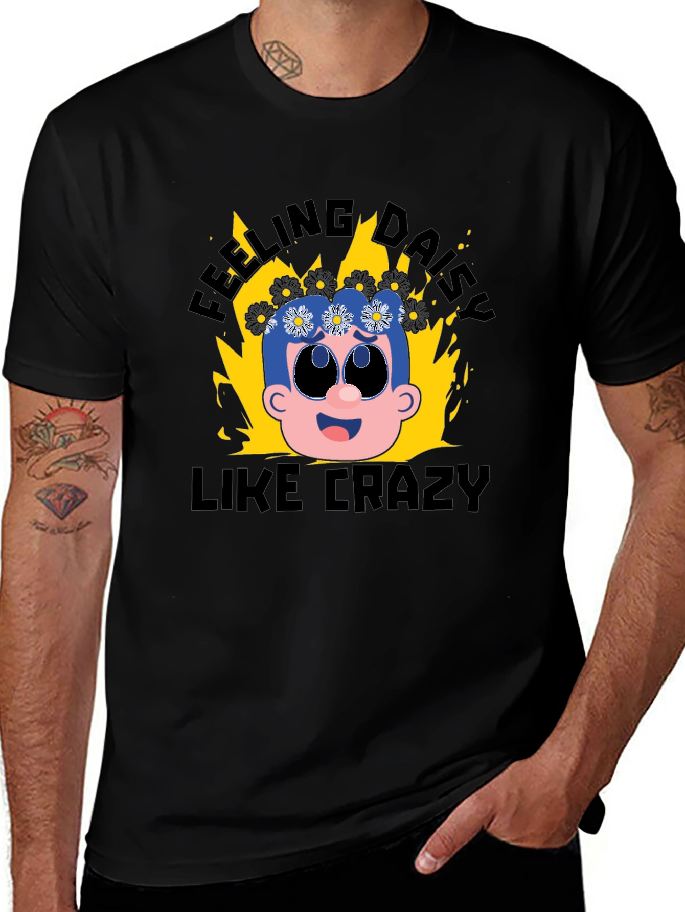 Feeling Daisy Like Crazy Graphic Tee