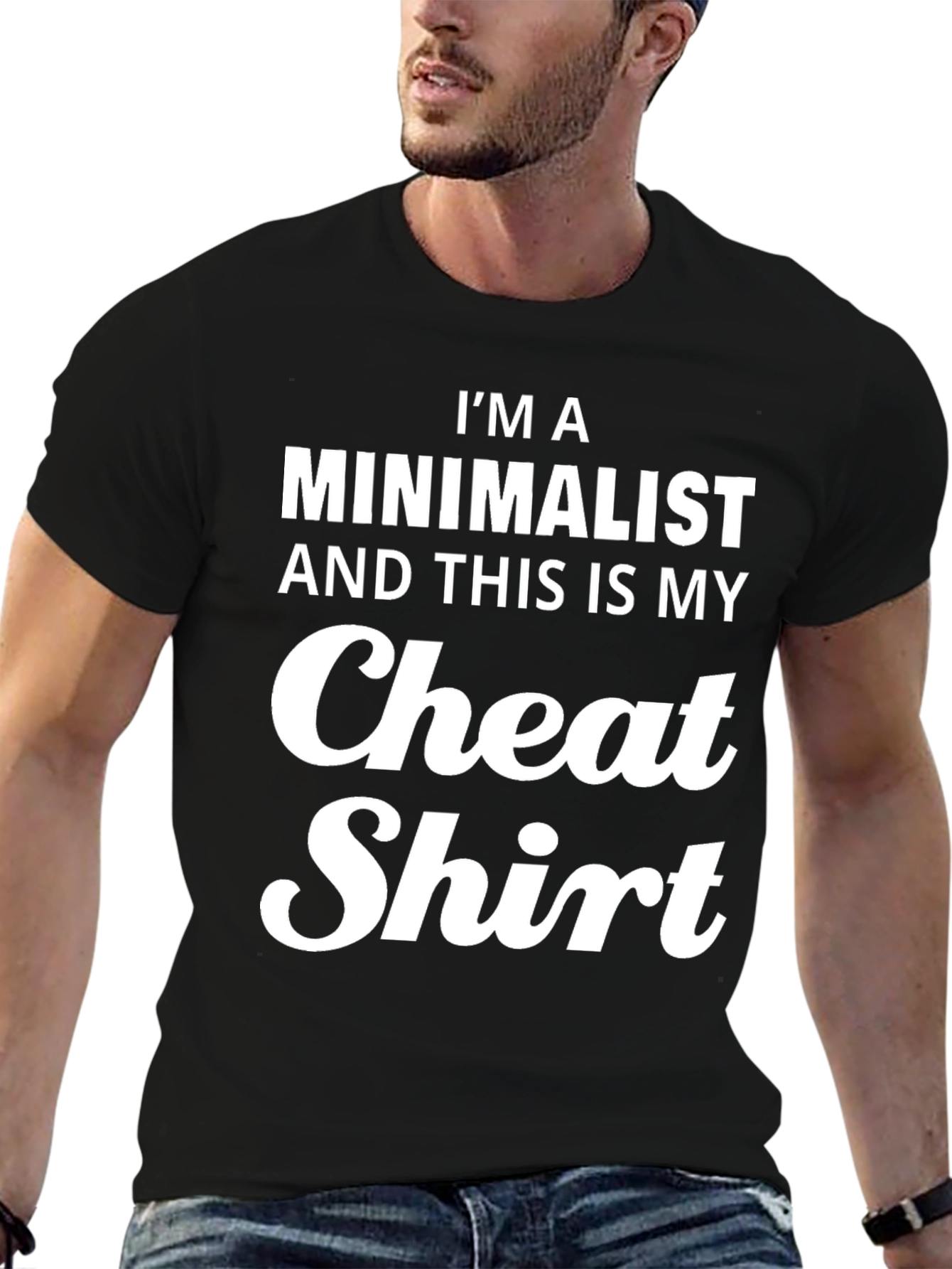 Minimalist Cheat Shirt - Funny Novelty Tee