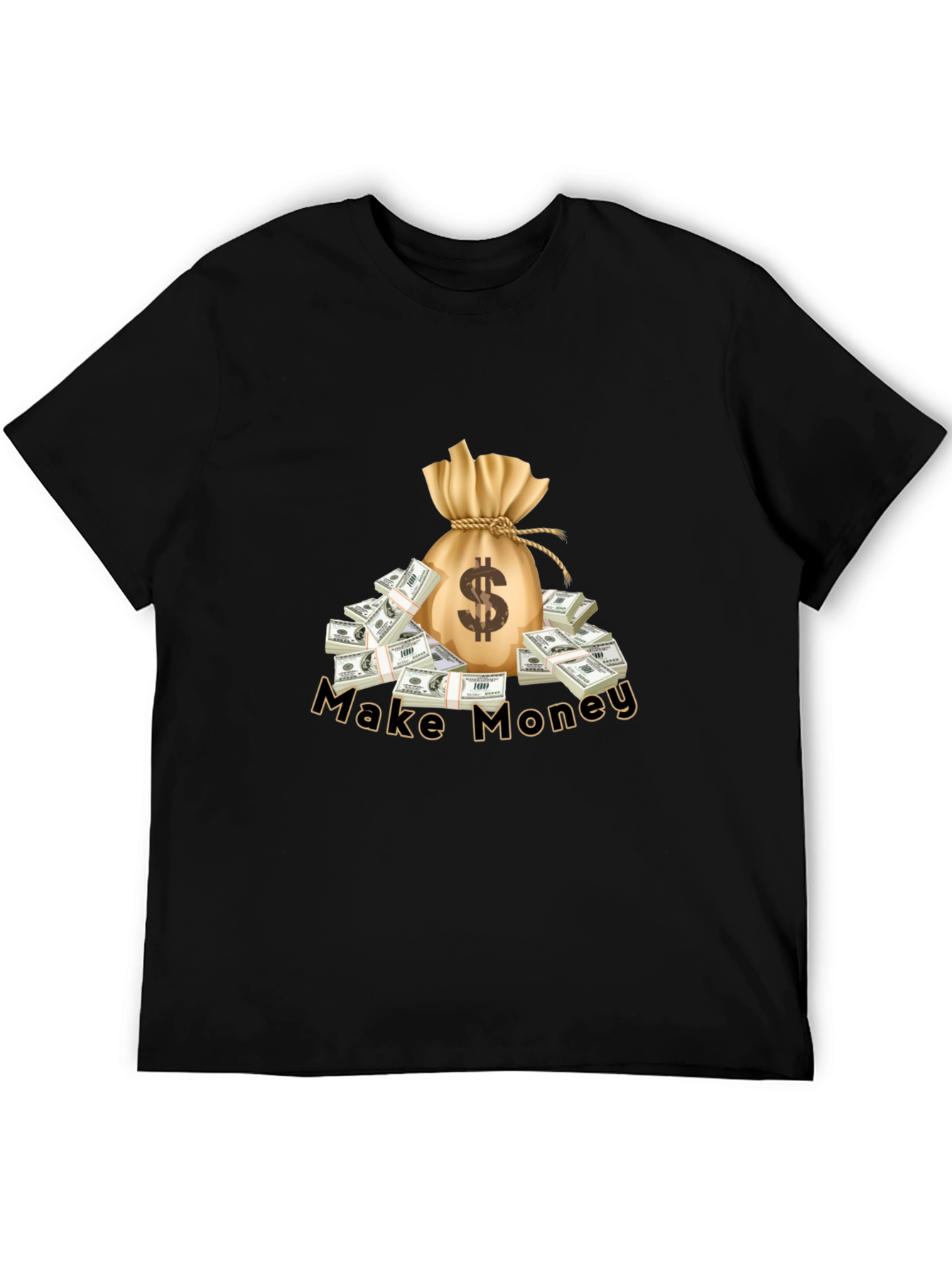 Make Money Graphic Tee - Black T-Shirt