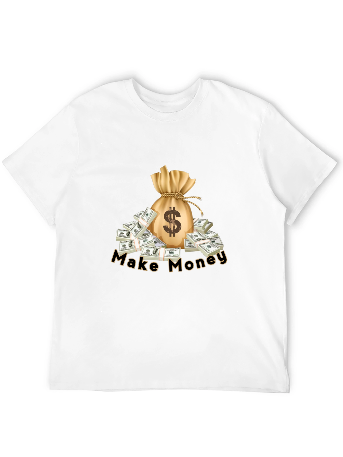 Make Money Graphic Tee - Black T-Shirt