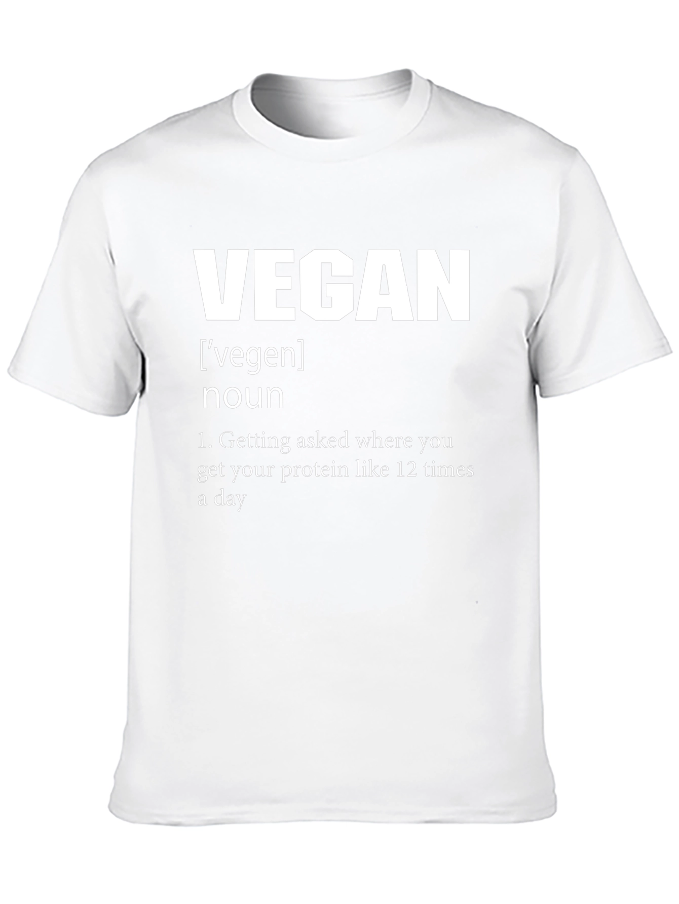 Vegan Definition Graphic Tee - Black