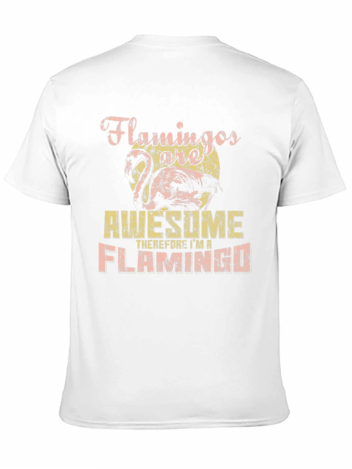Flamingo Awesome Graphic Tee
