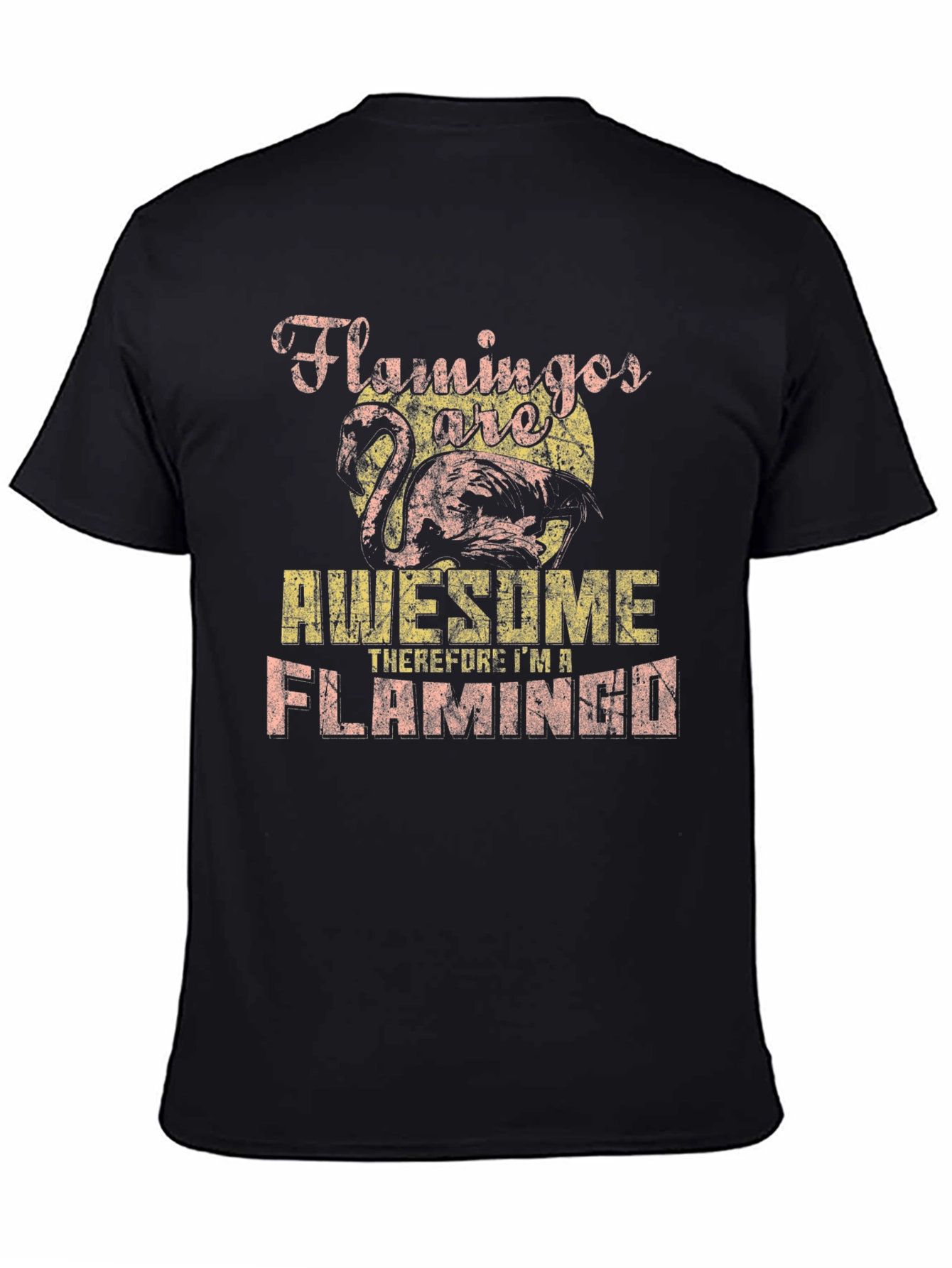 Flamingo Awesome Graphic Tee