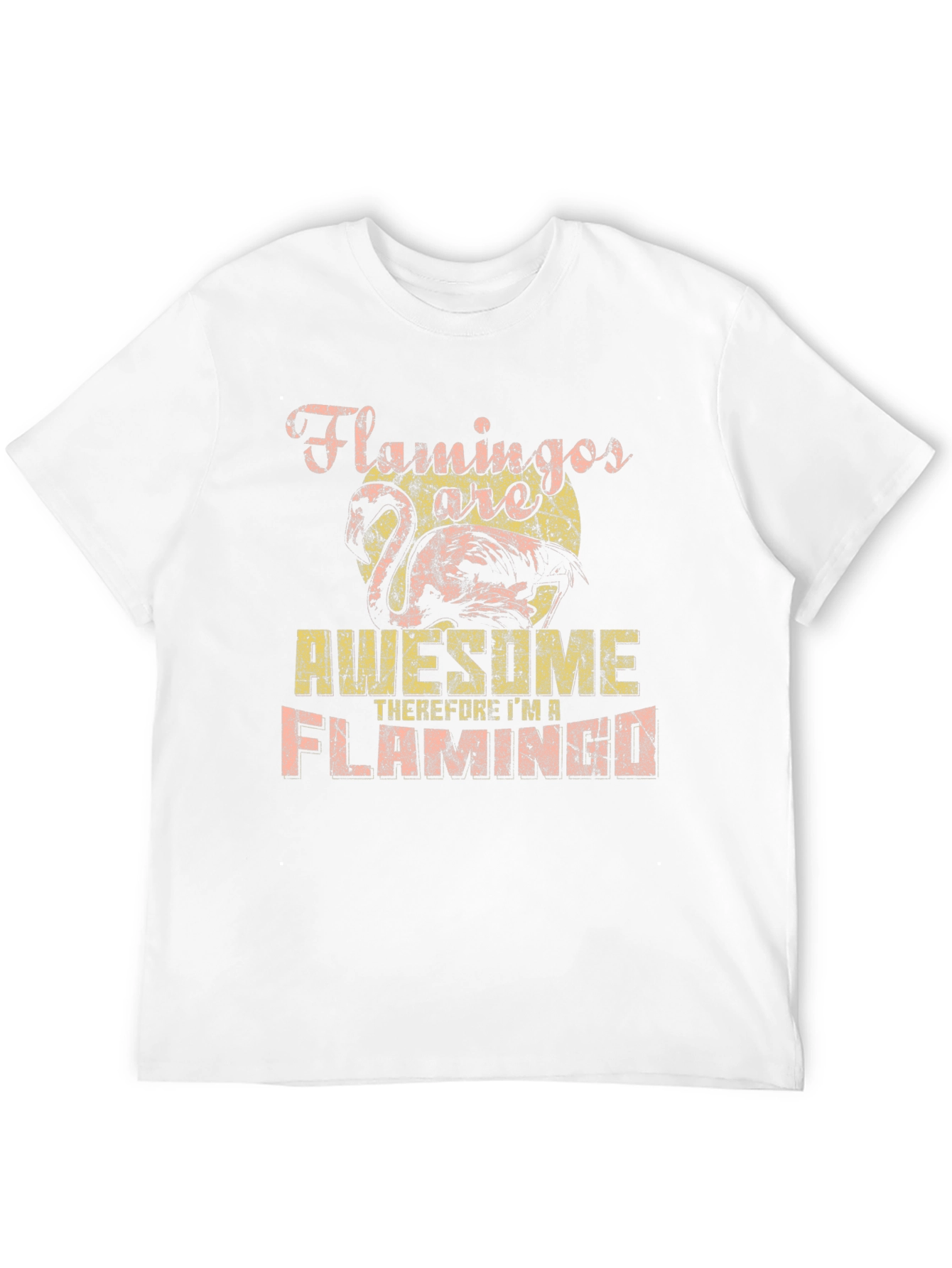 Flamingo Awesome Graphic Tee