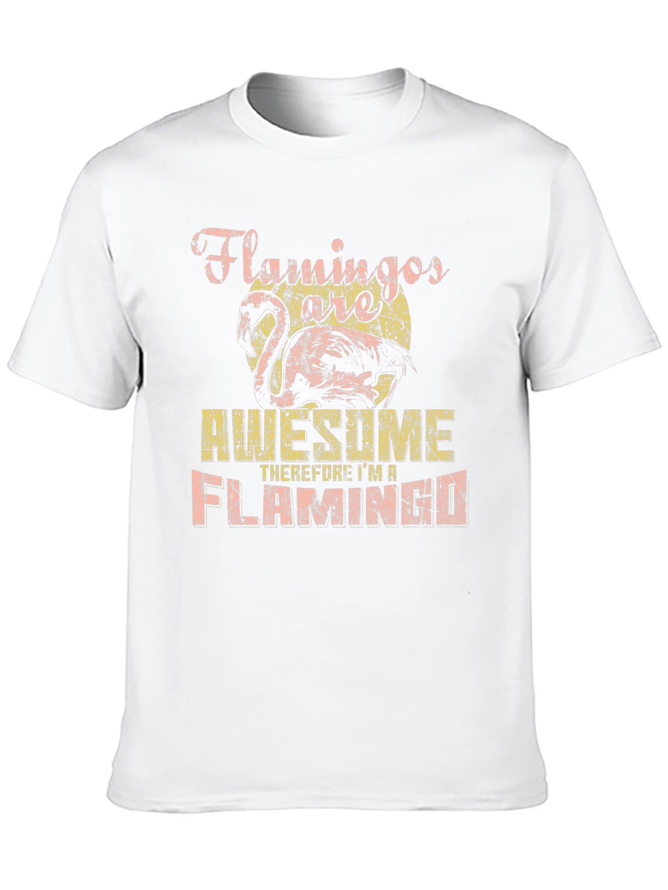 Flamingo Awesome Graphic Tee