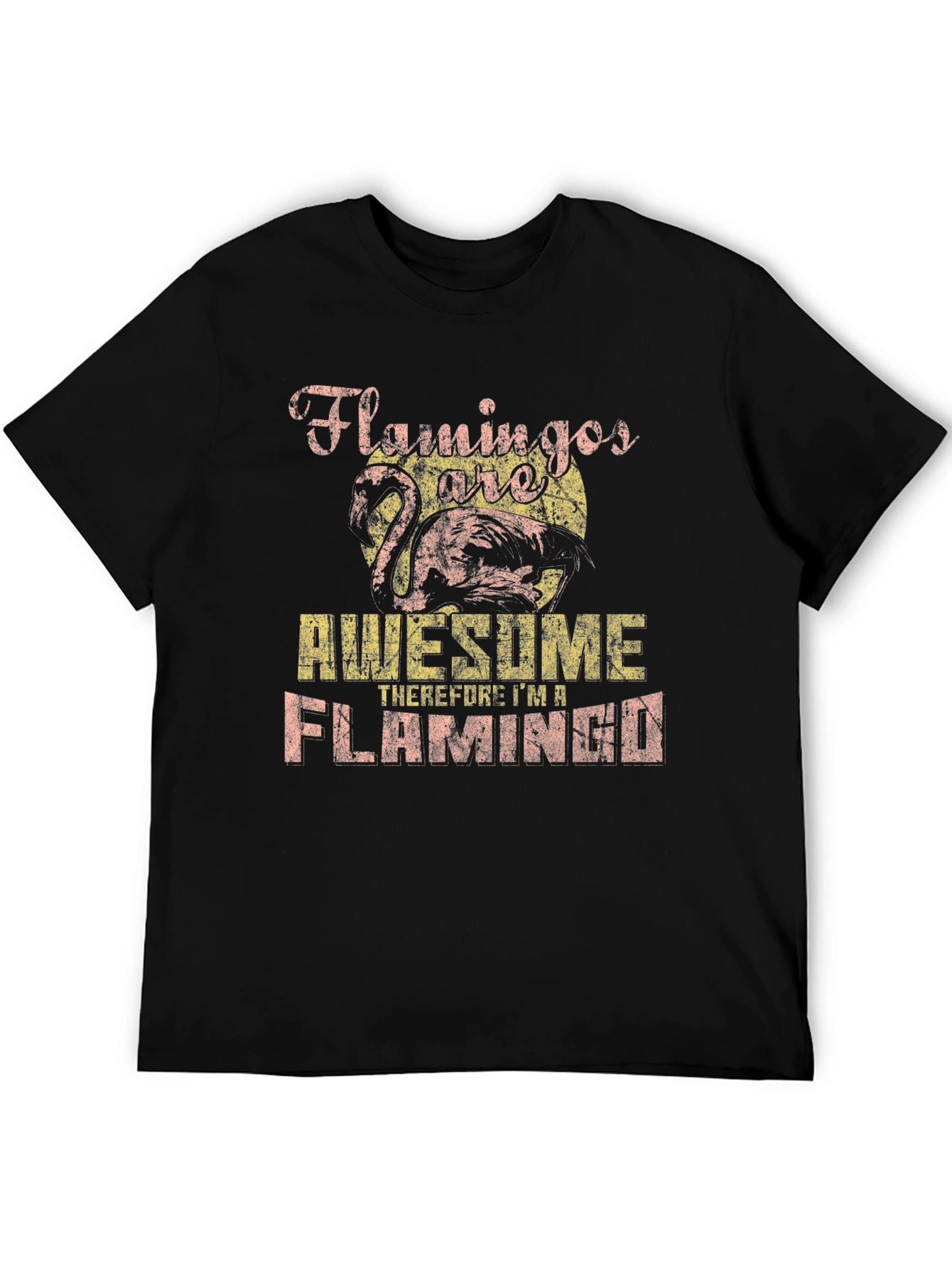 Flamingo Awesome Graphic Tee