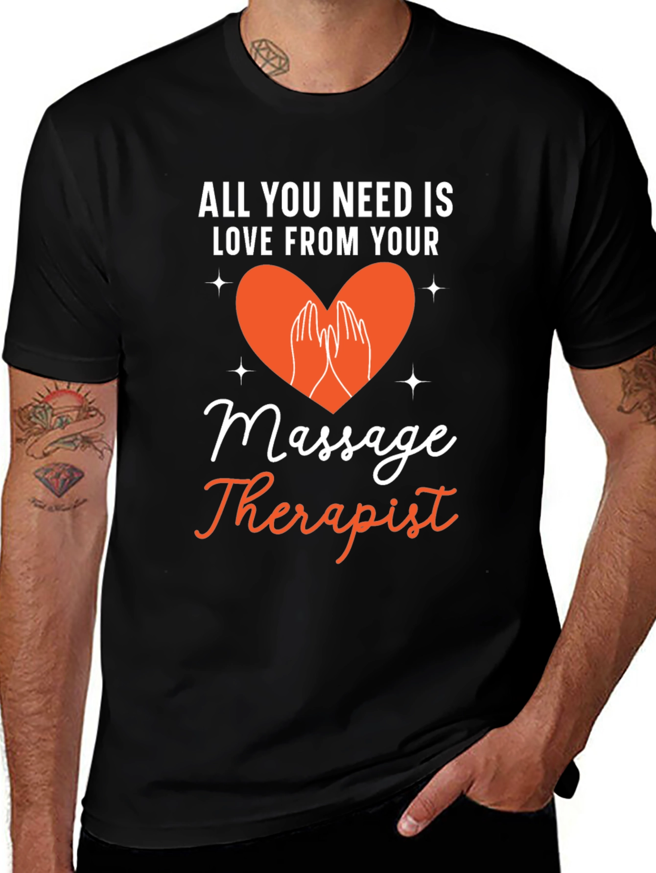 Massage Therapist Love T-Shirt
