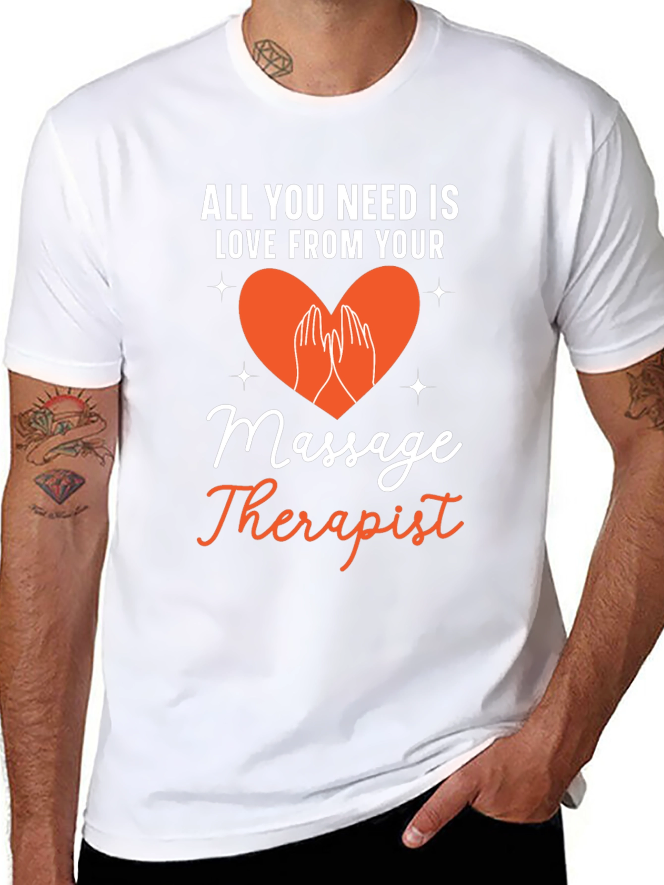 Massage Therapist Love T-Shirt