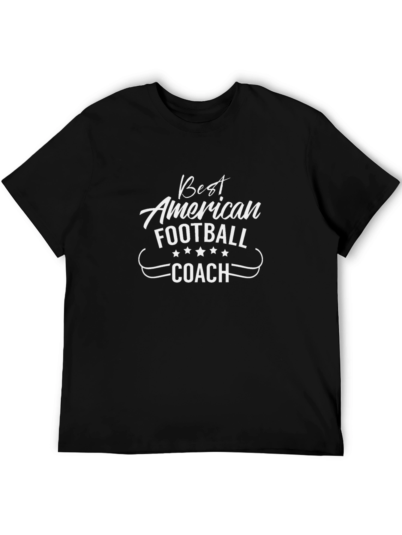 Best American Football Coach T-Shirt - Black