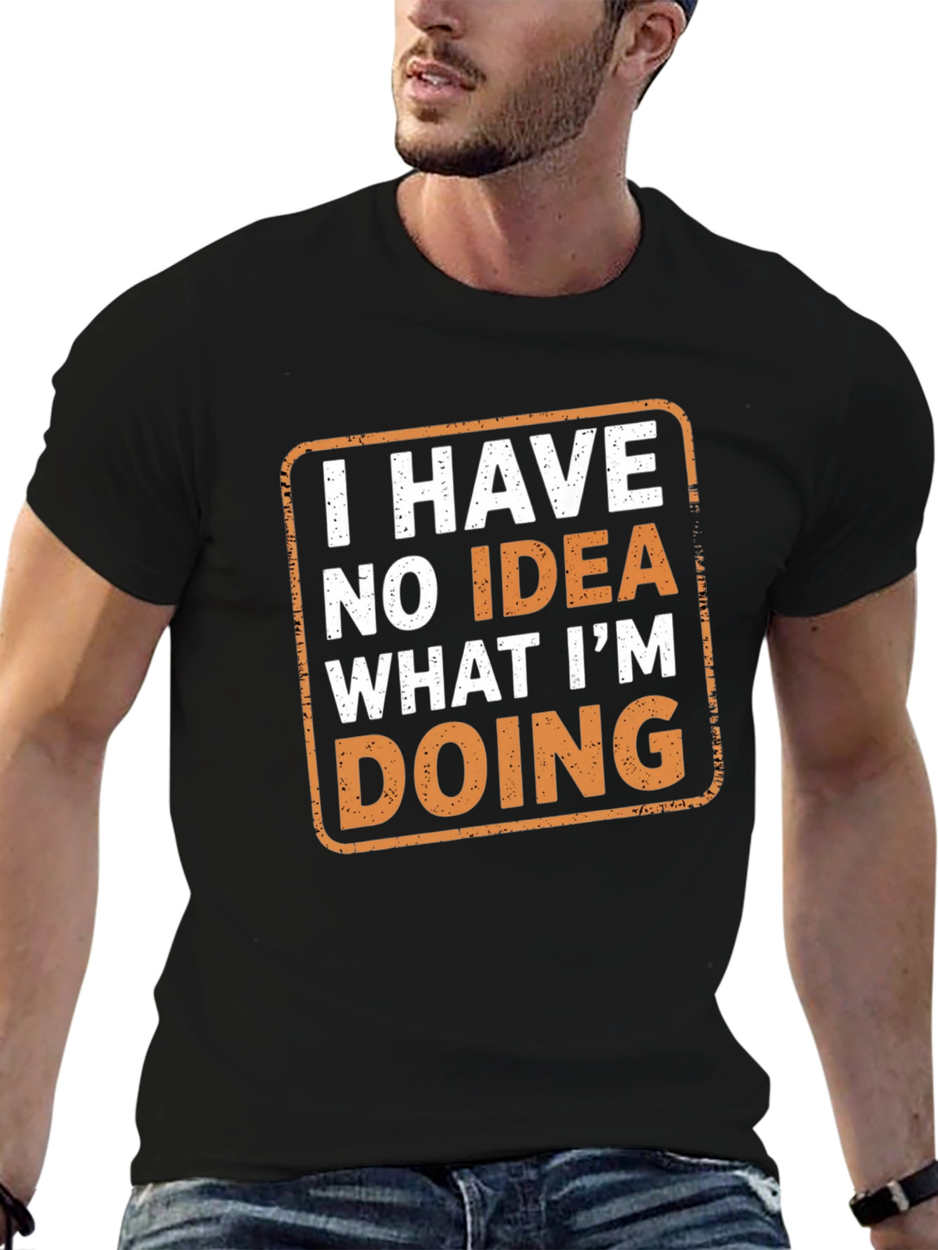 Funny No Idea Graphic T-Shirt