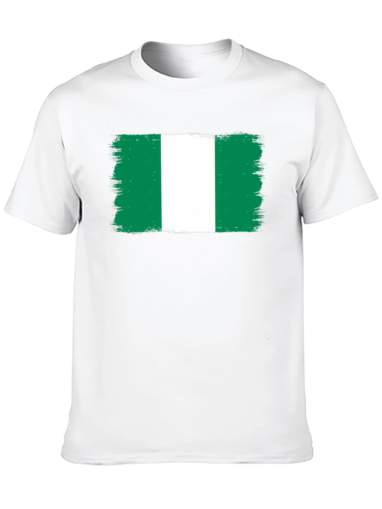 Nigeria Flag T-Shirt - Green White Green