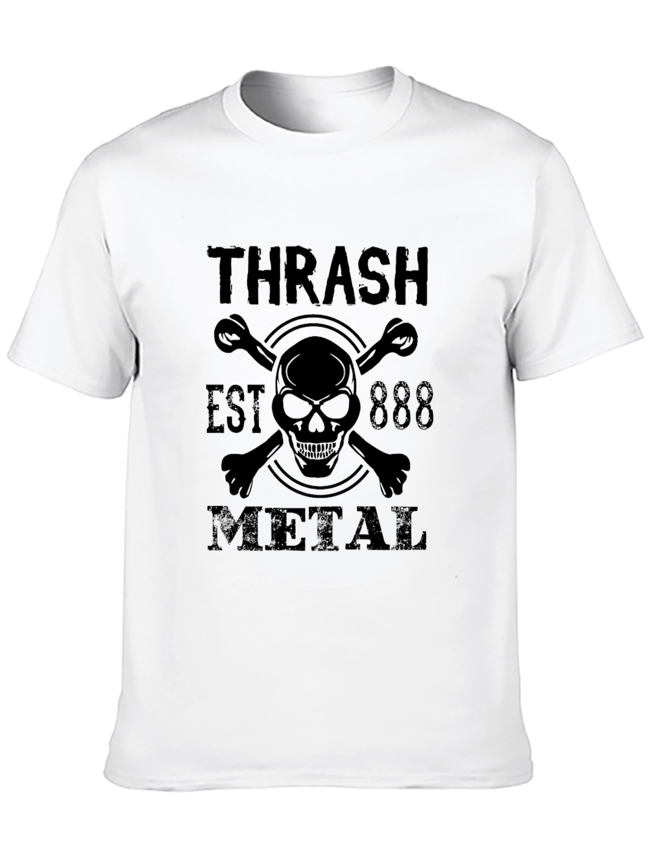 Thrash Metal Skull T-Shirt