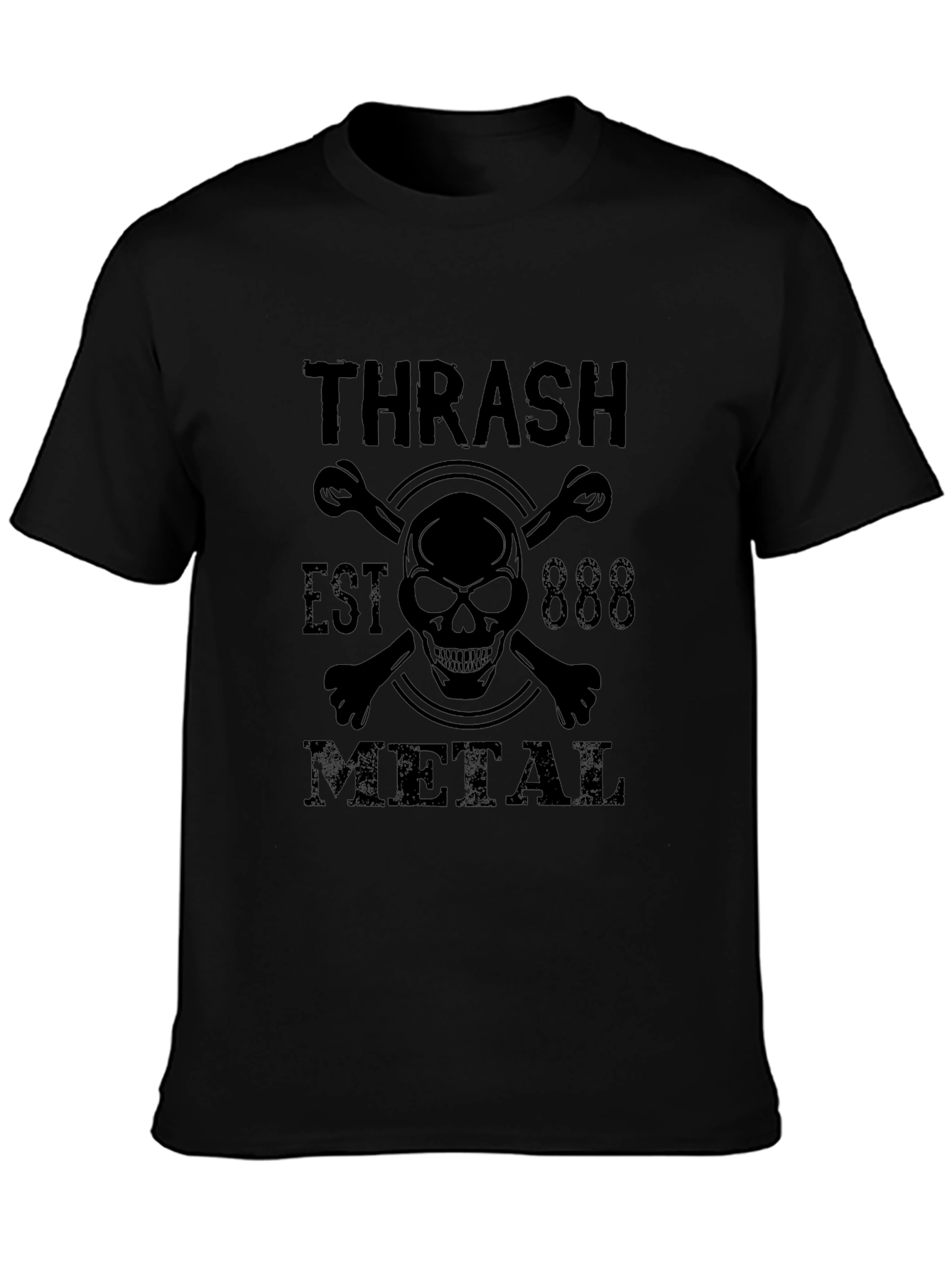 Thrash Metal Skull T-Shirt