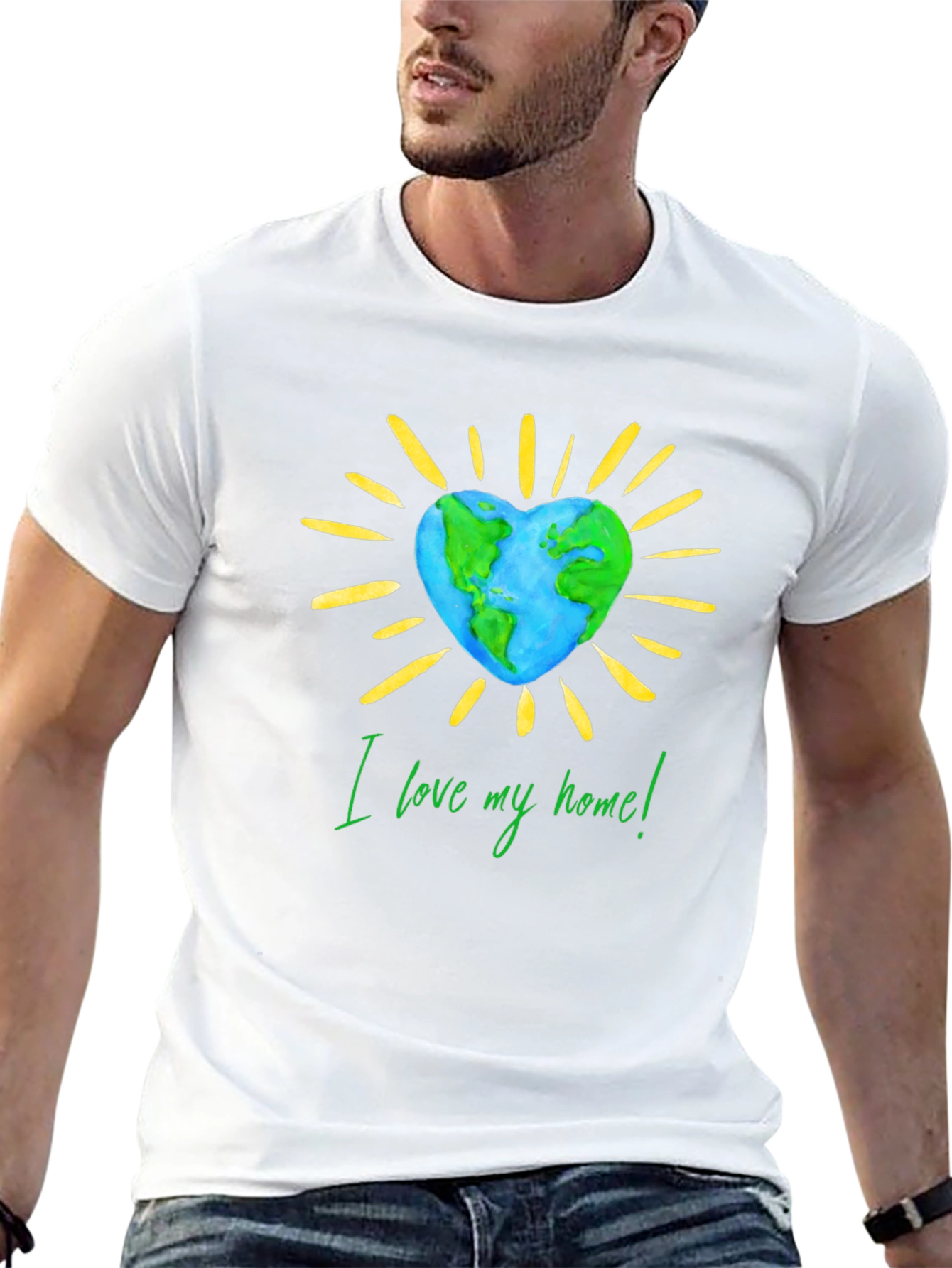 Earth Day T-Shirt: I Love My Home
