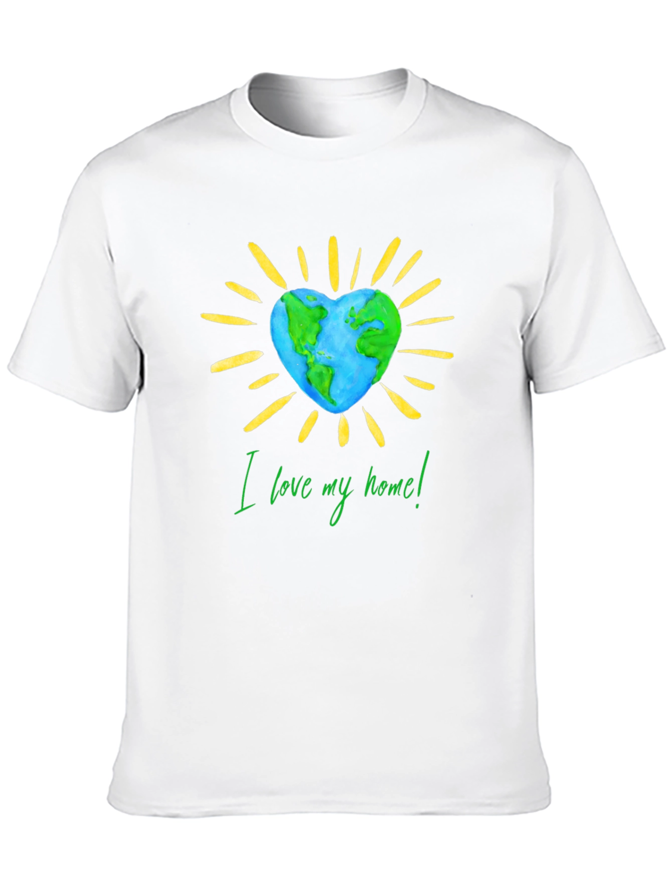 Earth Day T-Shirt: I Love My Home
