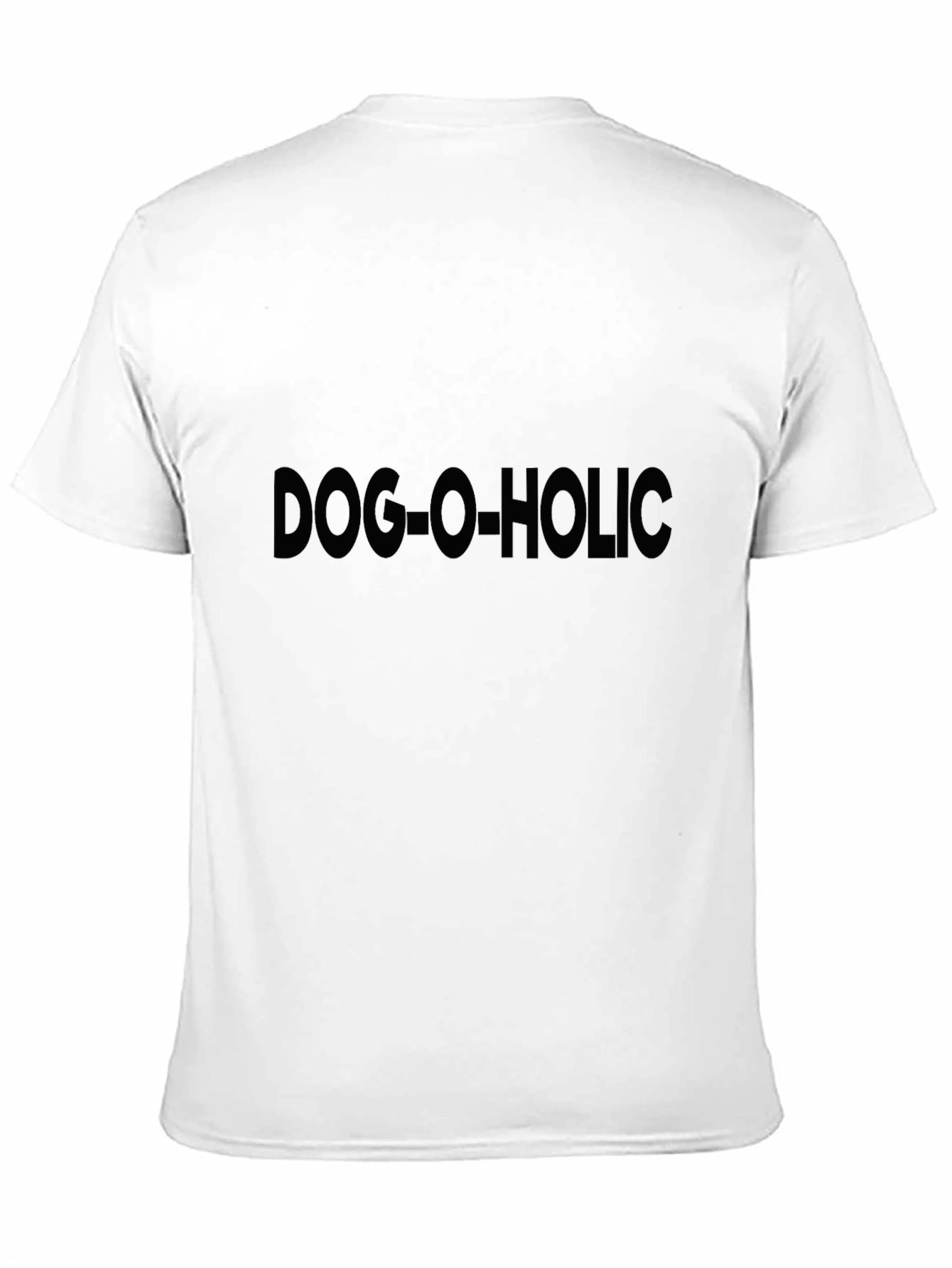 Dog-O-Holic Black Graphic Tee