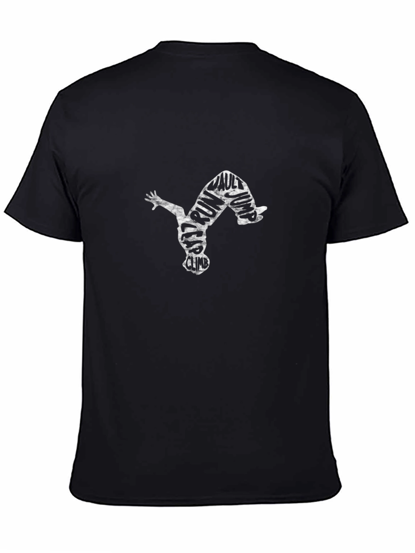 Parkour Athlete Black T-Shirt