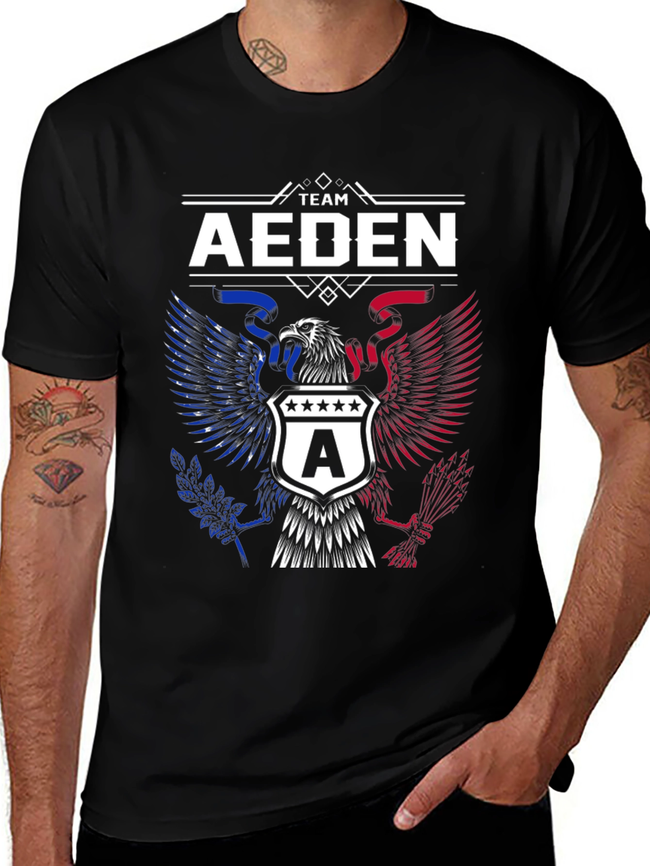 Team Aeden Eagle Graphic T-Shirt
