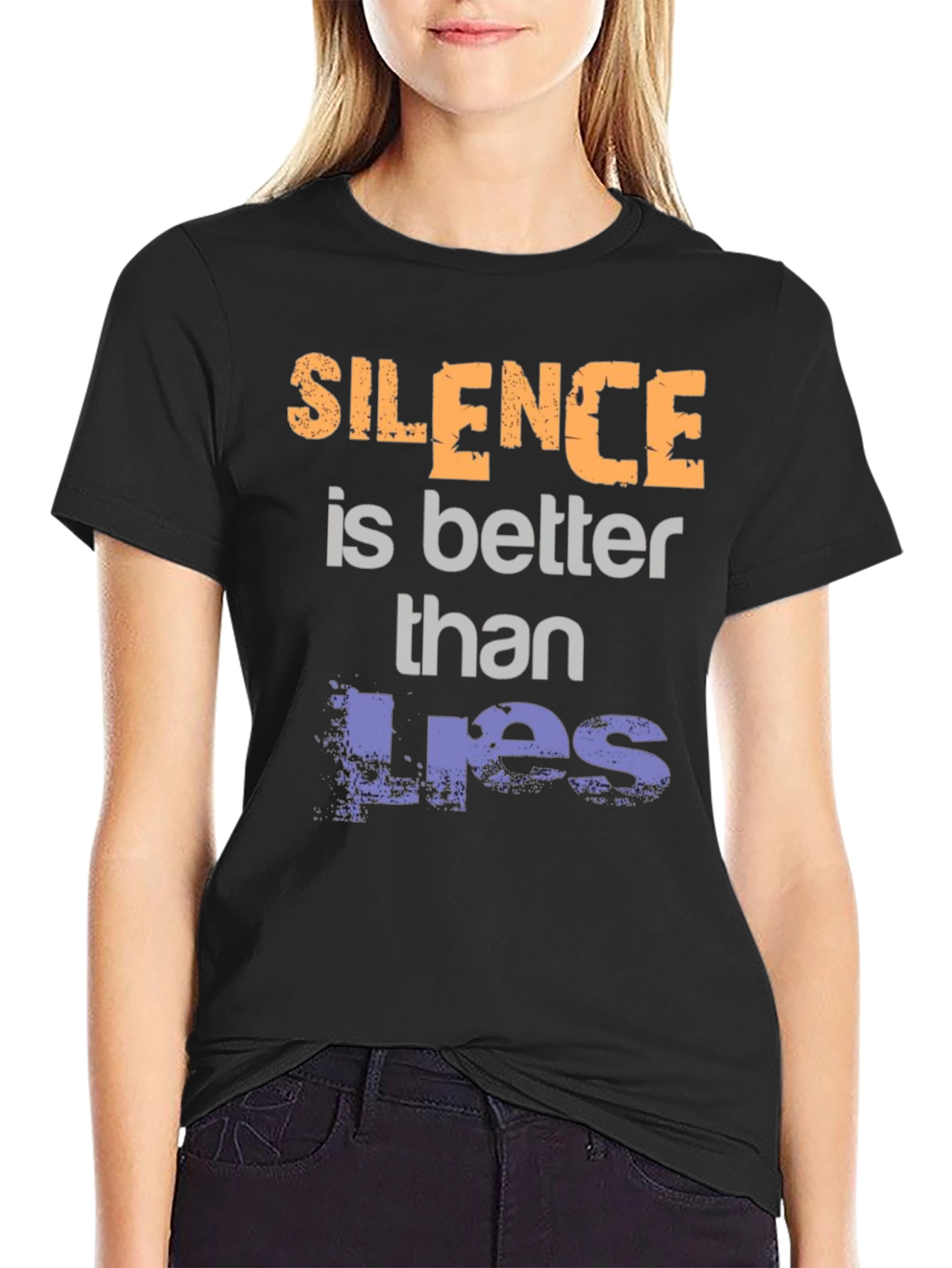 Silence is Better Than Lies Graphic Tee