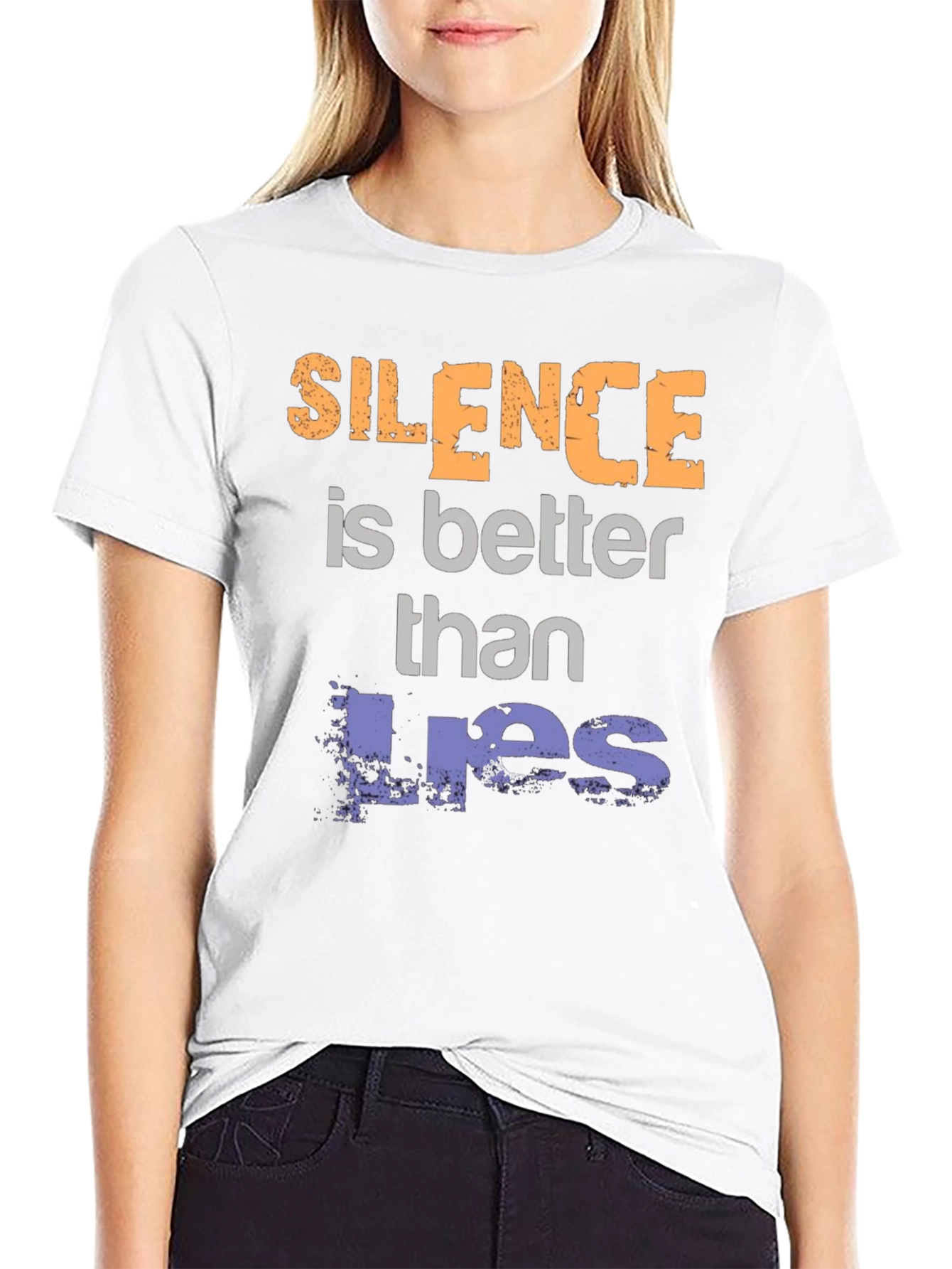 Silence is Better Than Lies Graphic Tee