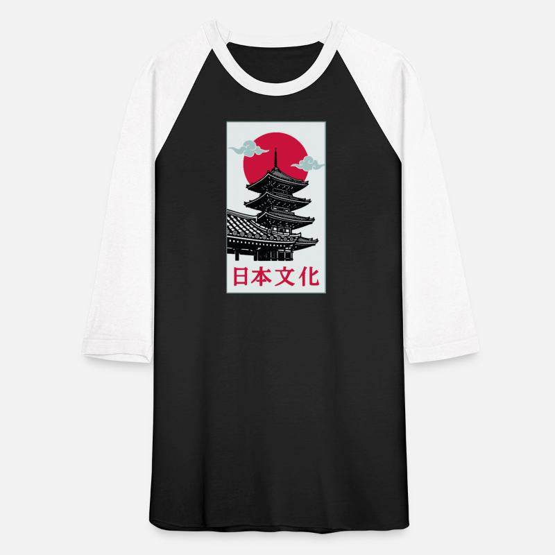 Japanese Pagoda at Sunset