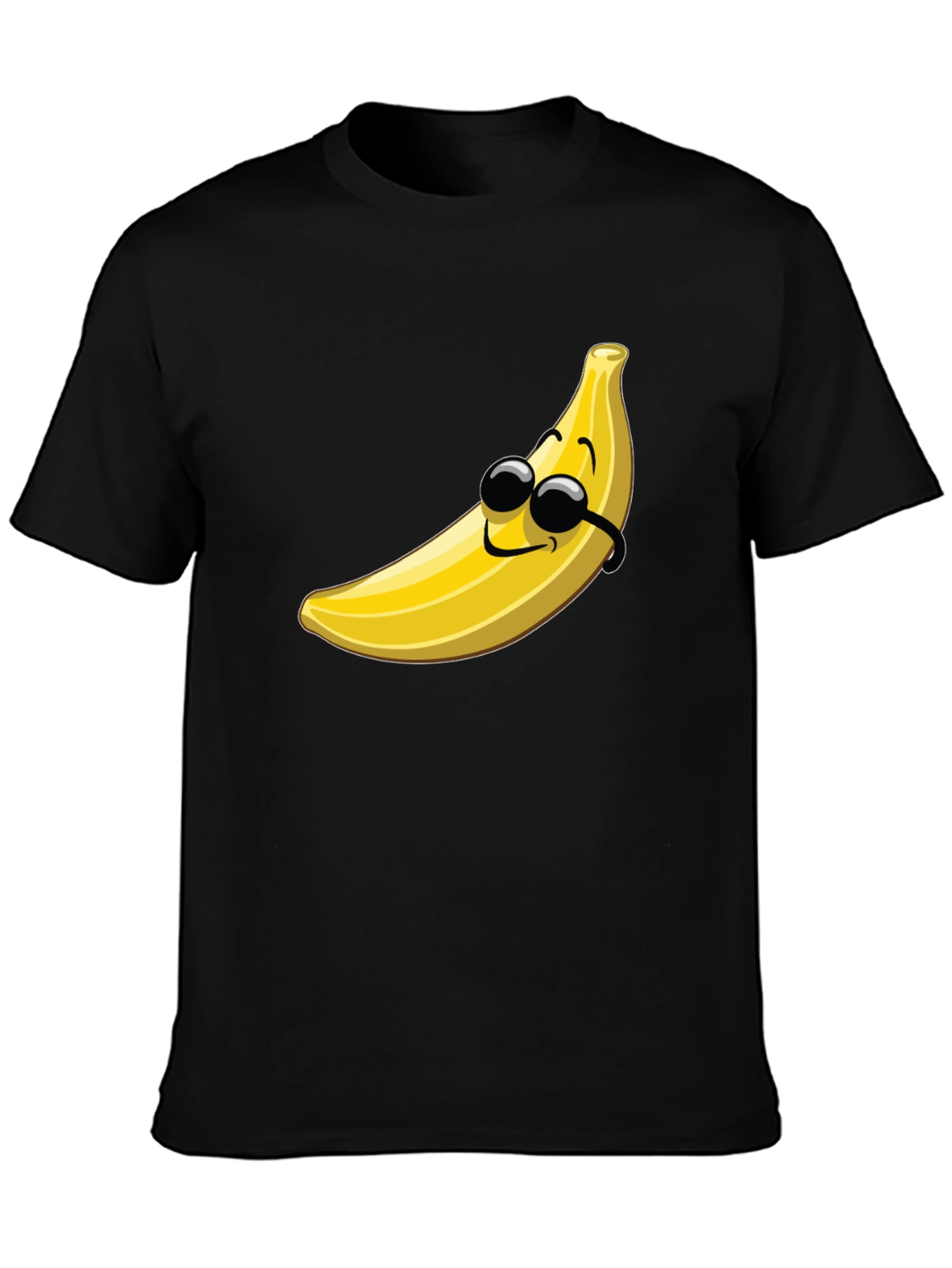 Cool Banana Graphic T-Shirt - Black