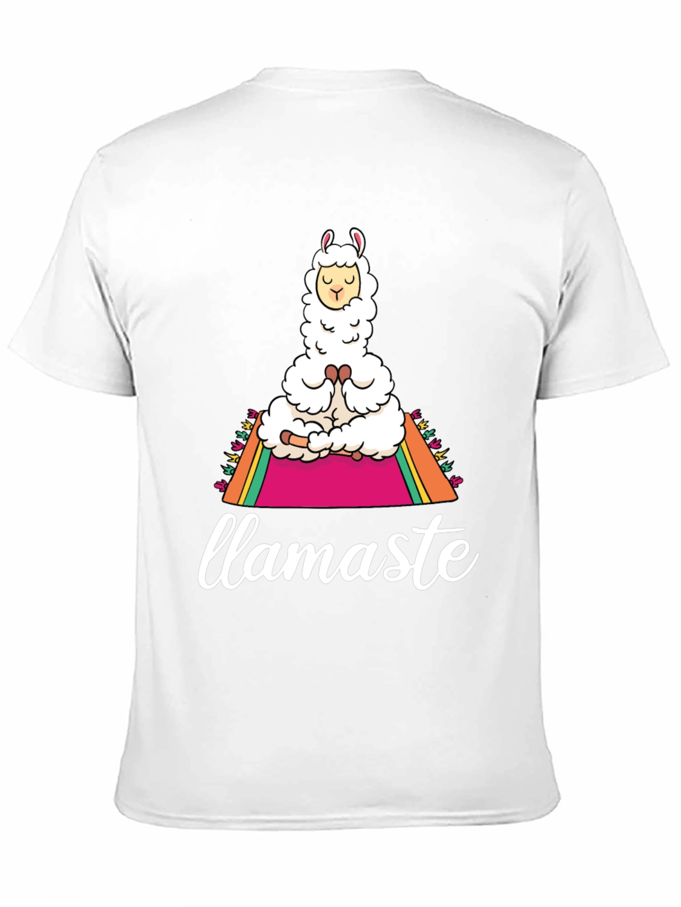 Llamaste Yoga Black Tee