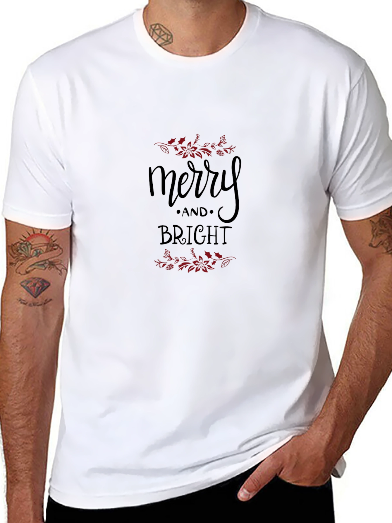 Merry & Bright Holiday T-Shirt