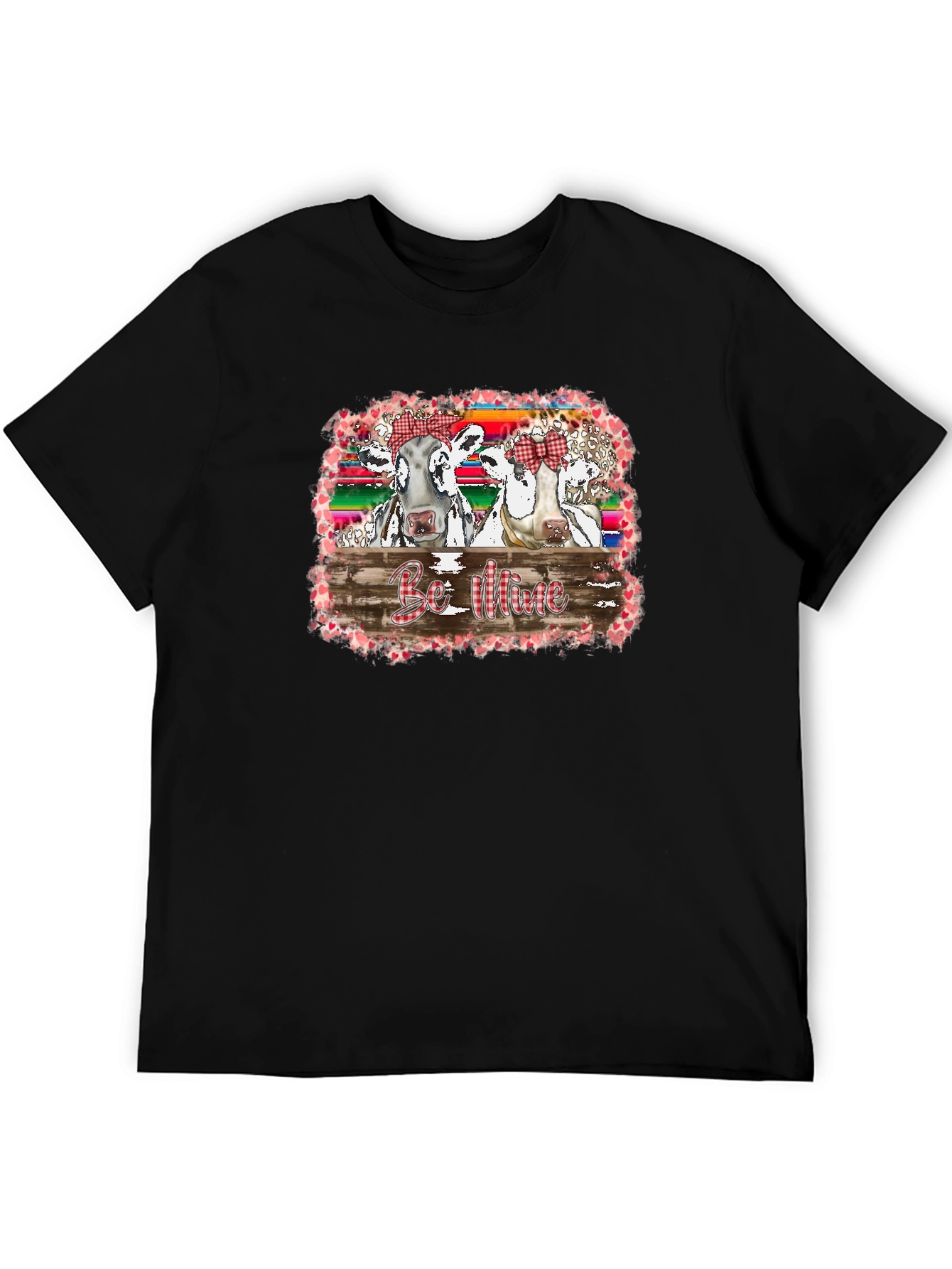 Cow Valentines Day T-Shirt - Be Mine