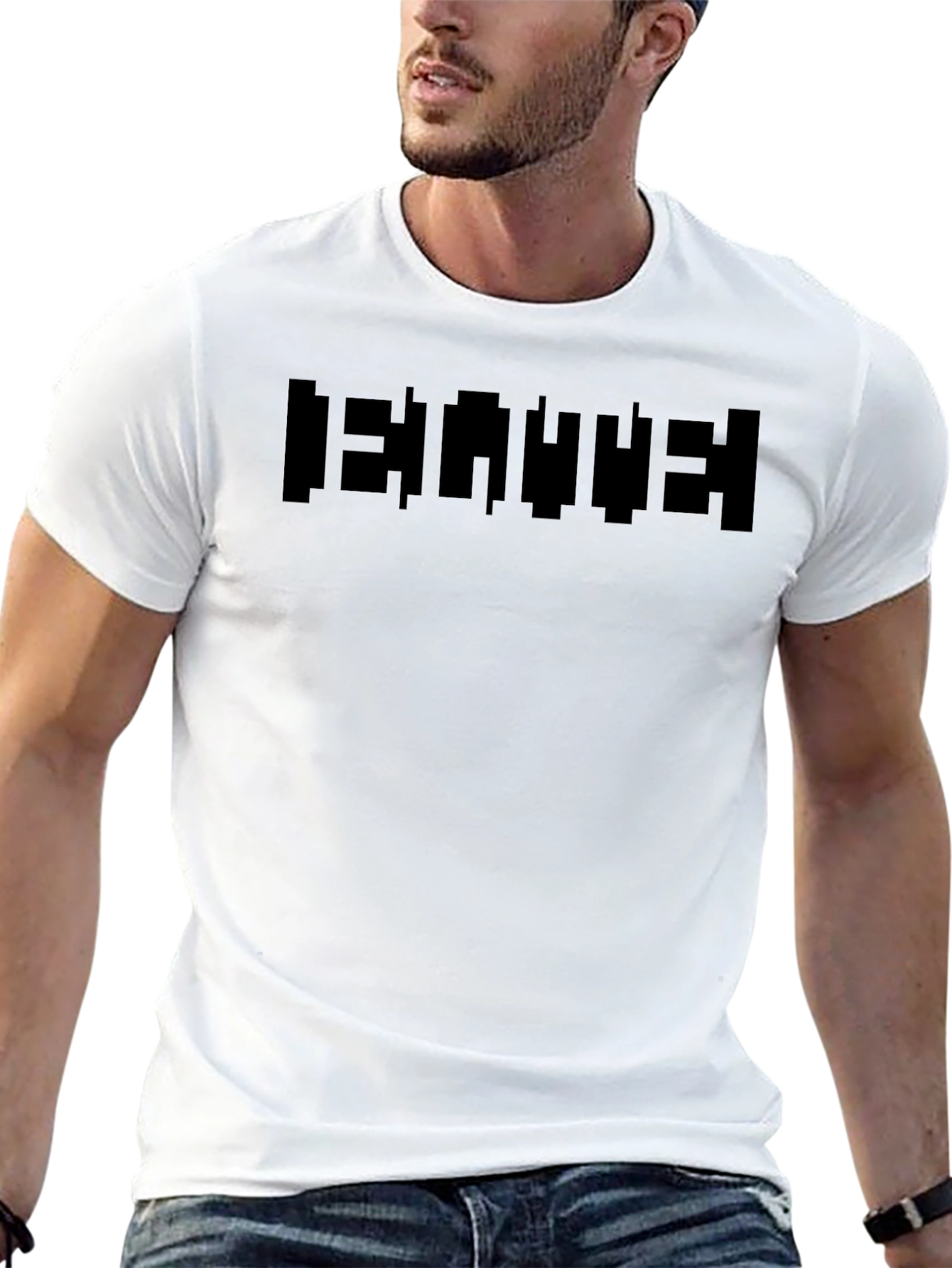 Black Denver Skyline Graphic Tee