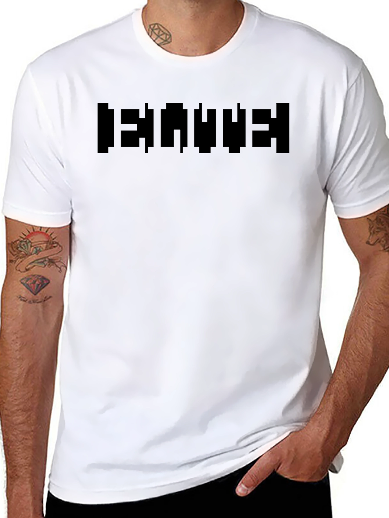 Black Denver Skyline Graphic Tee