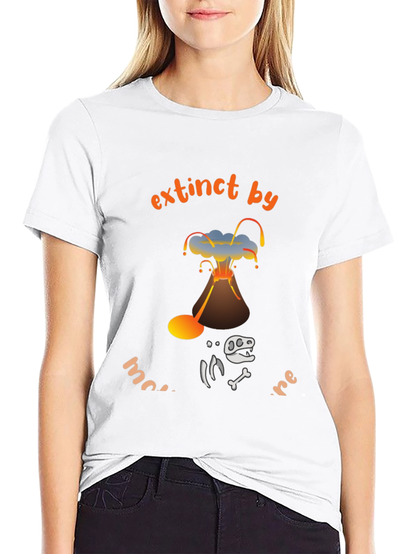 Extinct By Meteor Graphic T-Shirt