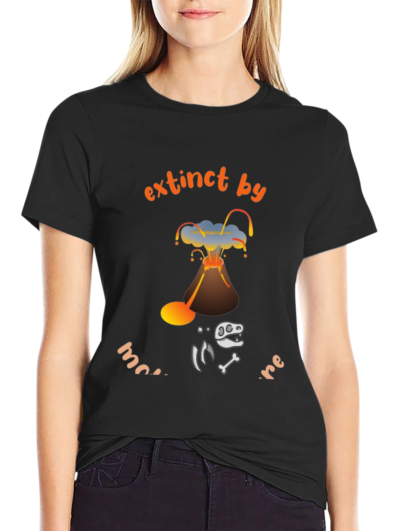 Extinct By Meteor Graphic T-Shirt