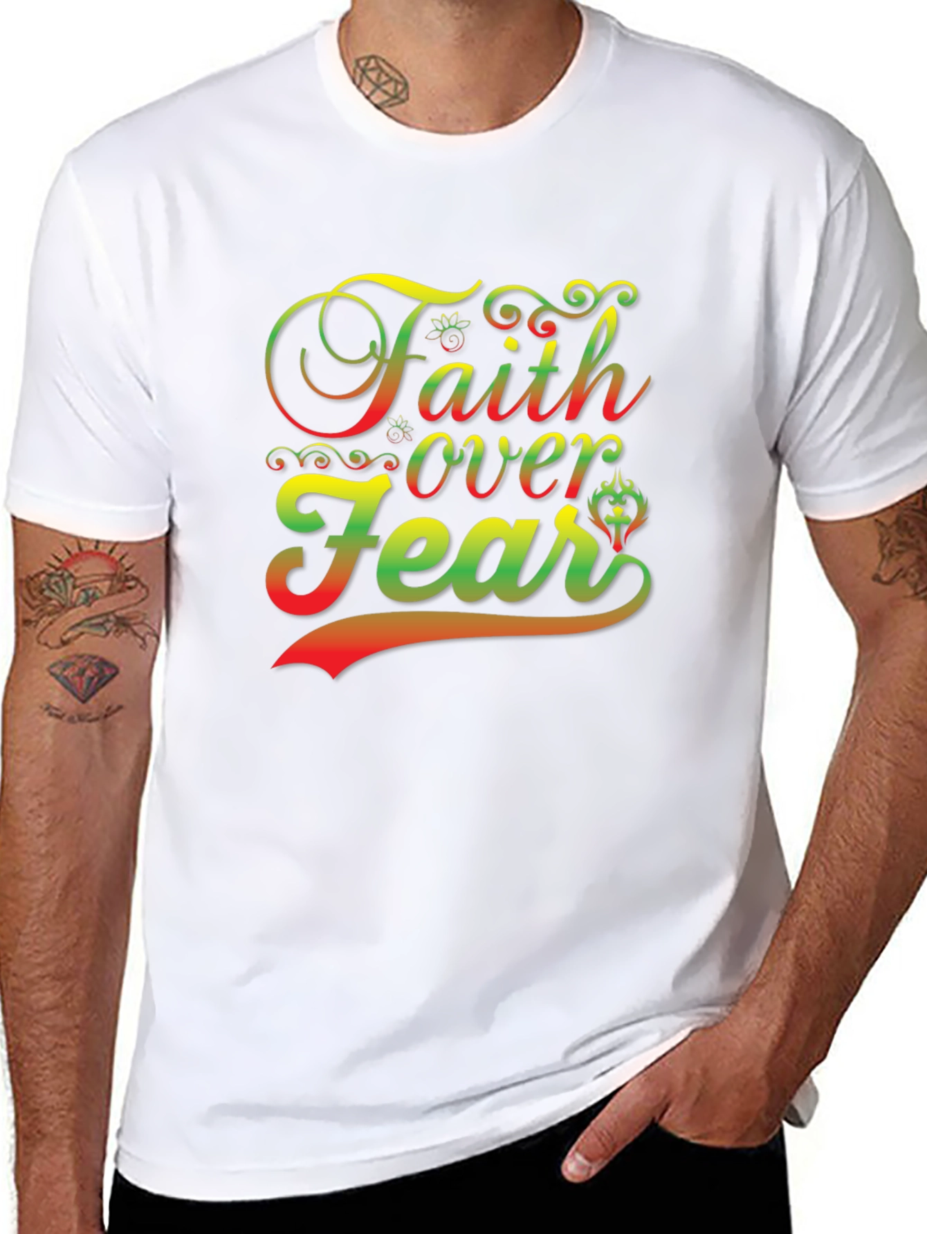Faith Over Fear Graphic Tee
