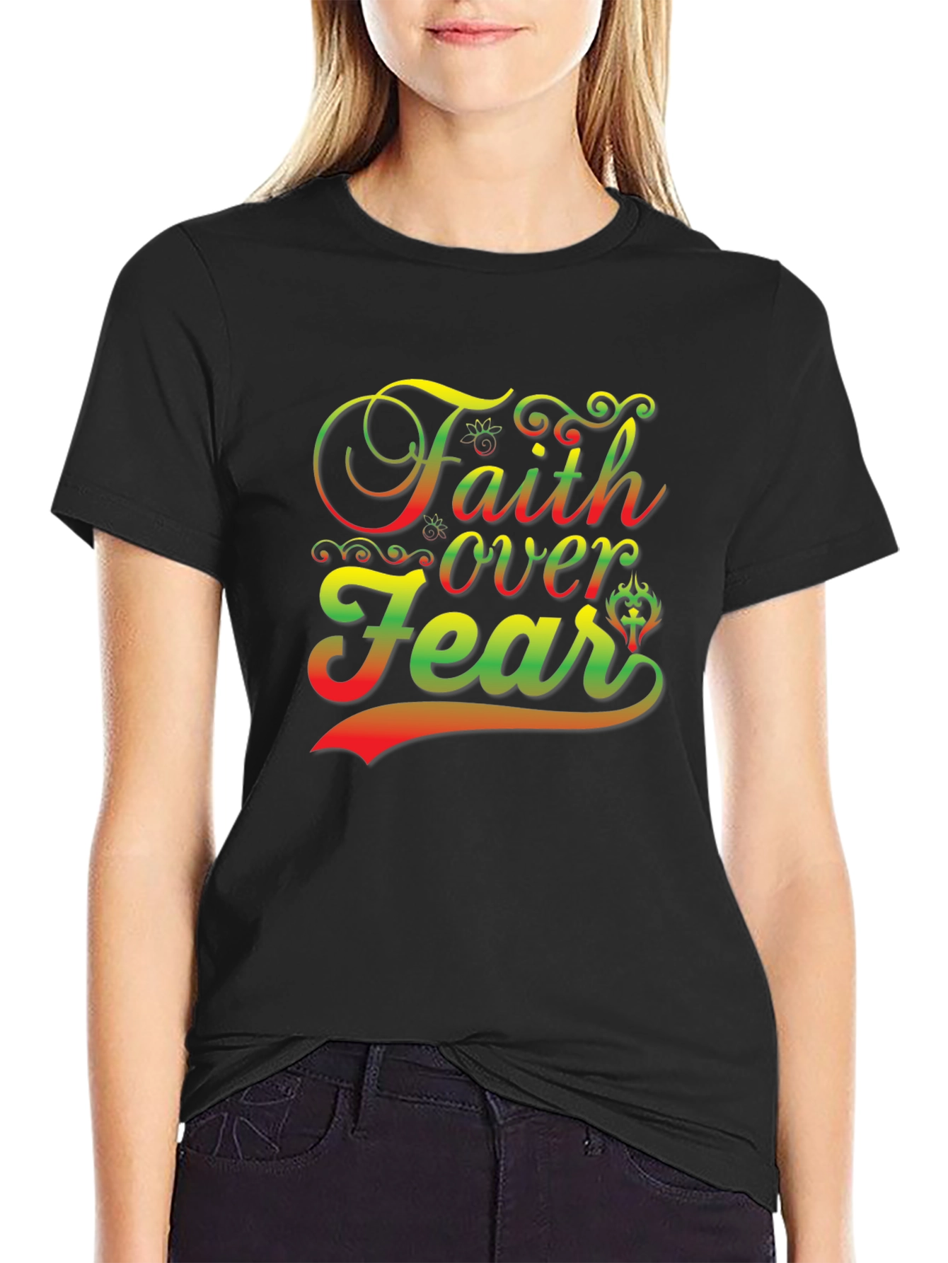 Faith Over Fear Graphic Tee