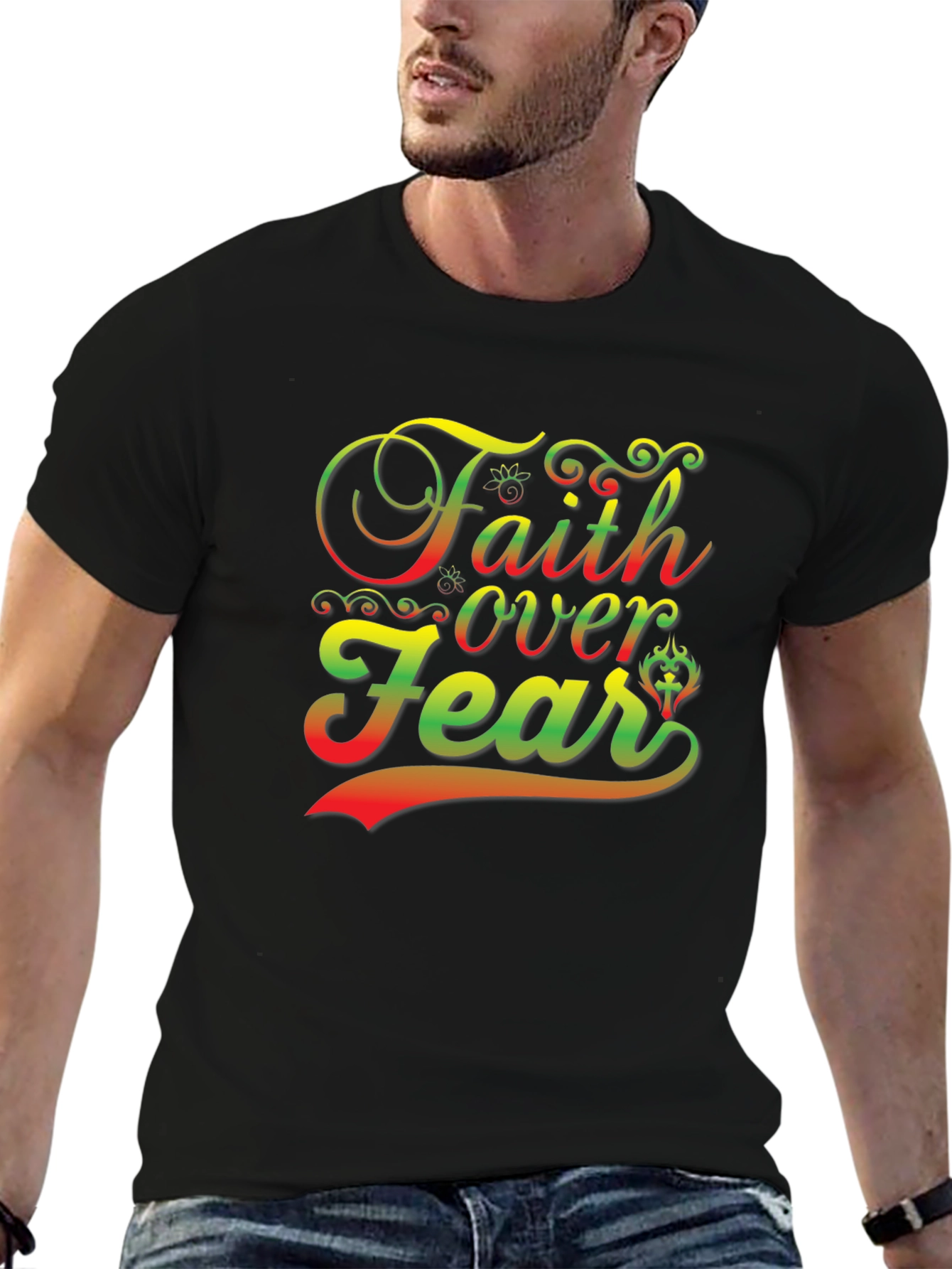 Faith Over Fear Graphic Tee