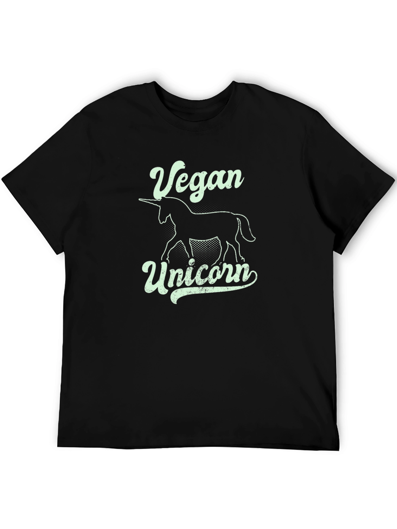 Vegan Unicorn Graphic T-Shirt