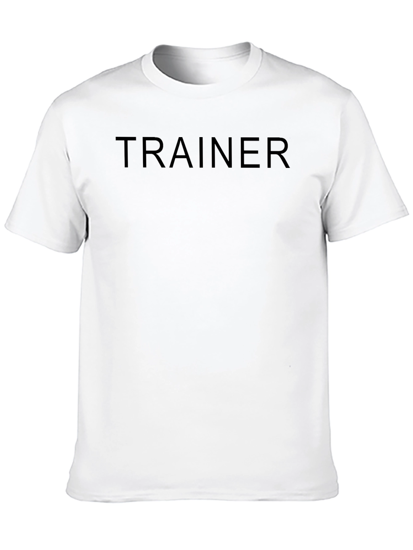 Trainer Tee - Classic Black Graphic T-Shirt