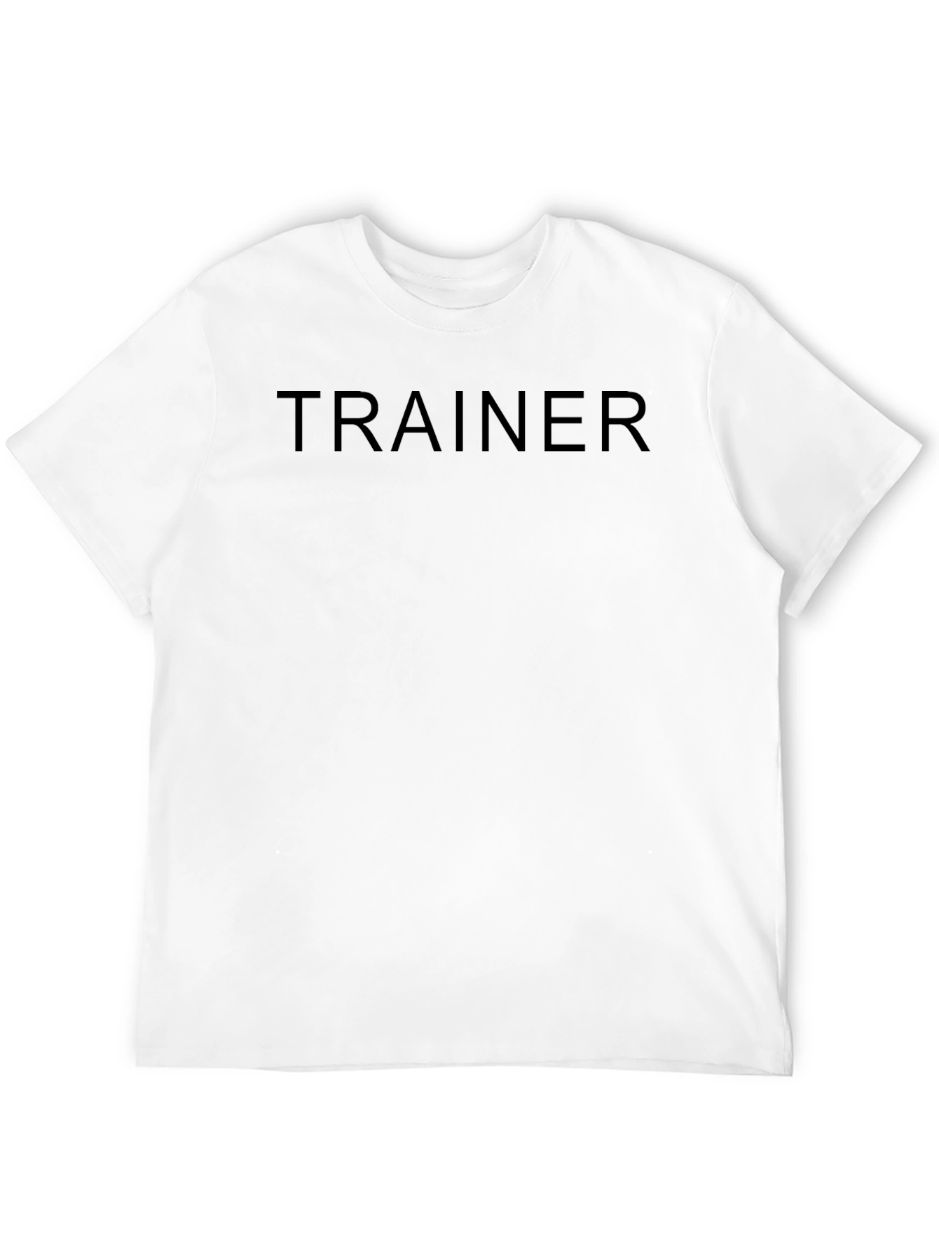 Trainer Tee - Classic Black Graphic T-Shirt