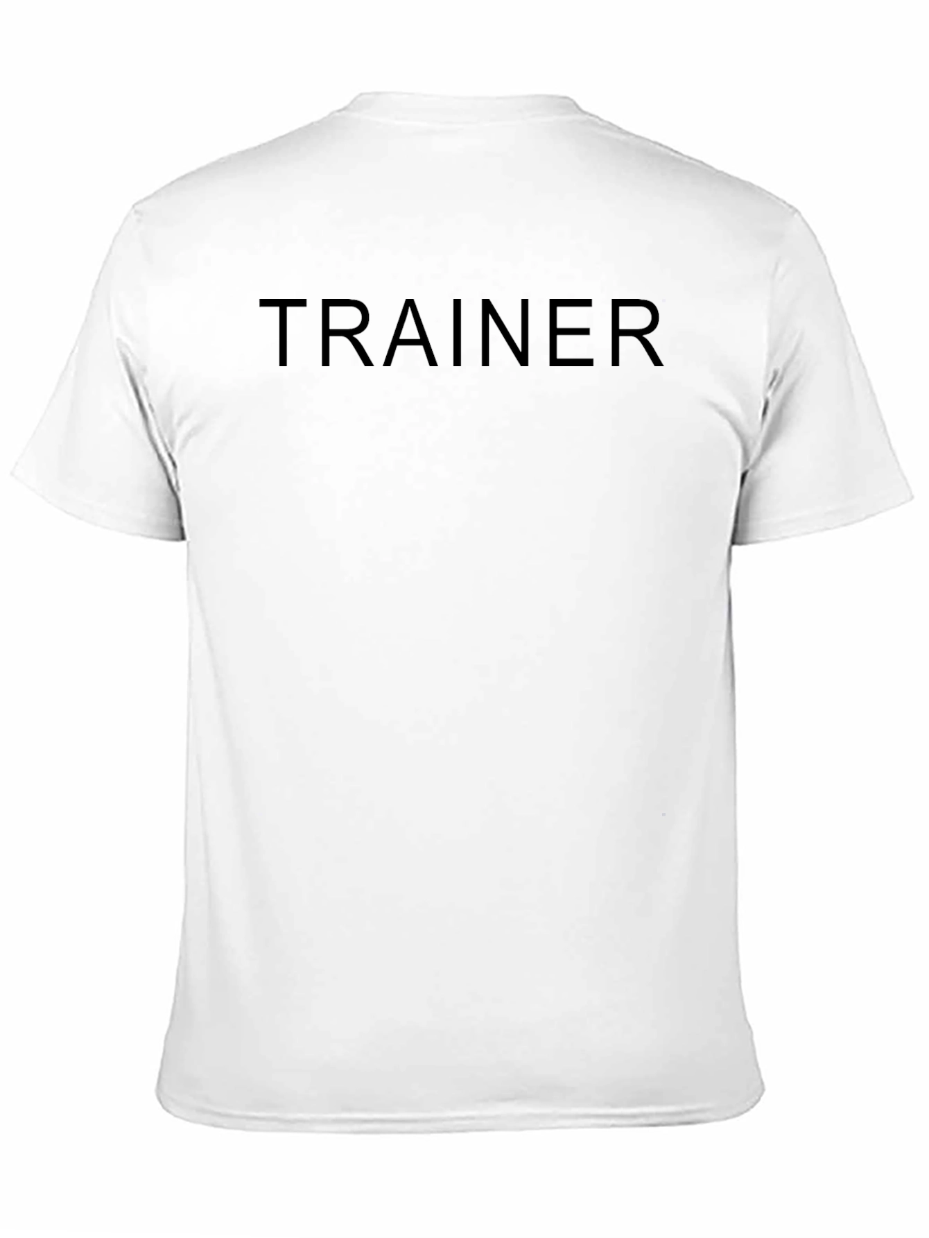 Trainer Tee - Classic Black Graphic T-Shirt
