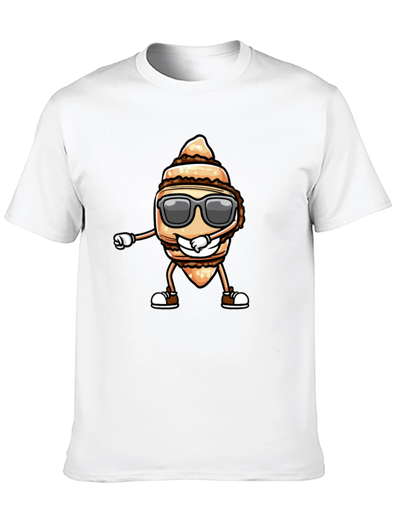 Dabbing Taro Root T-Shirt - Cool Cartoon Design