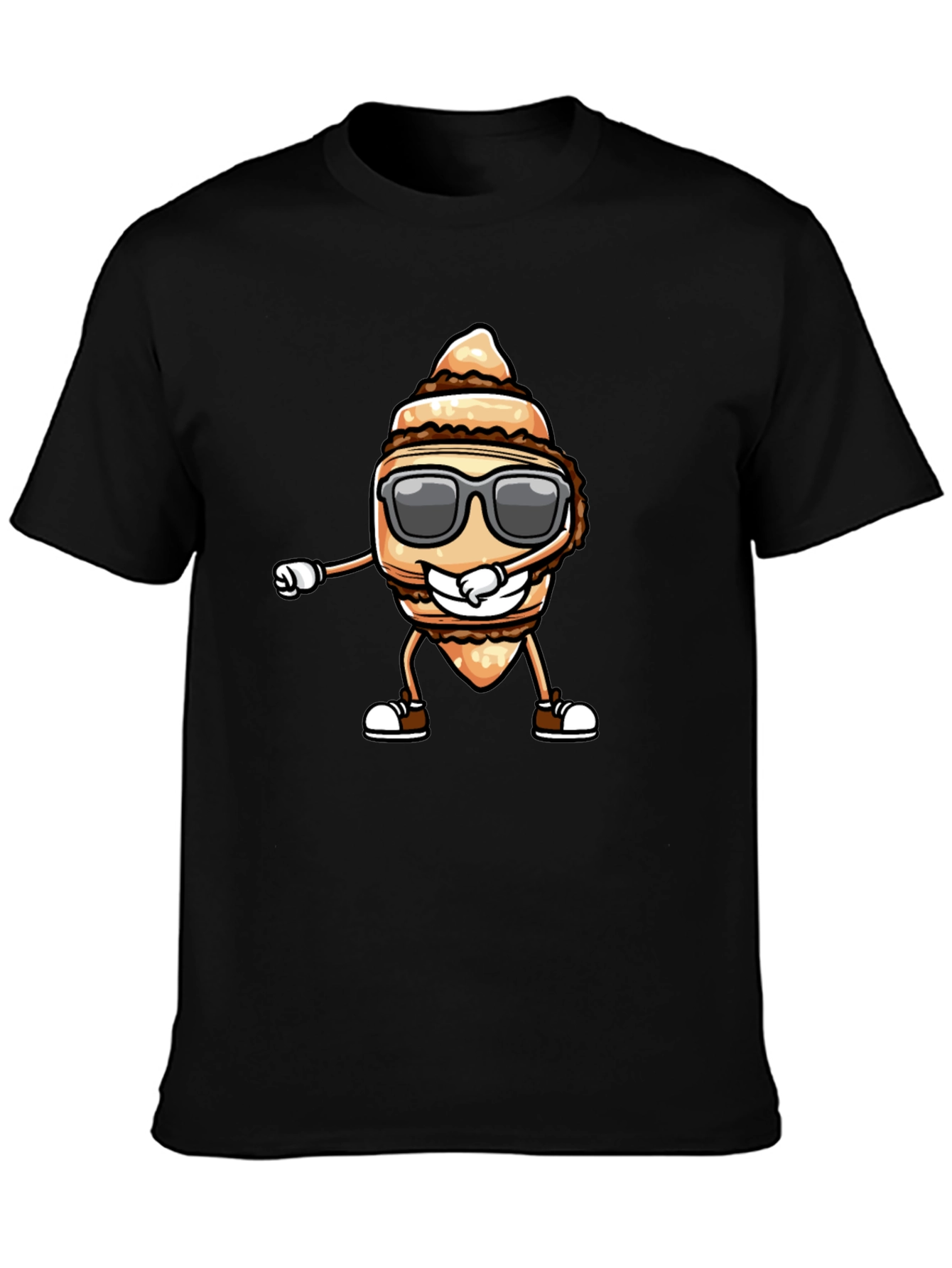 Dabbing Taro Root T-Shirt - Cool Cartoon Design