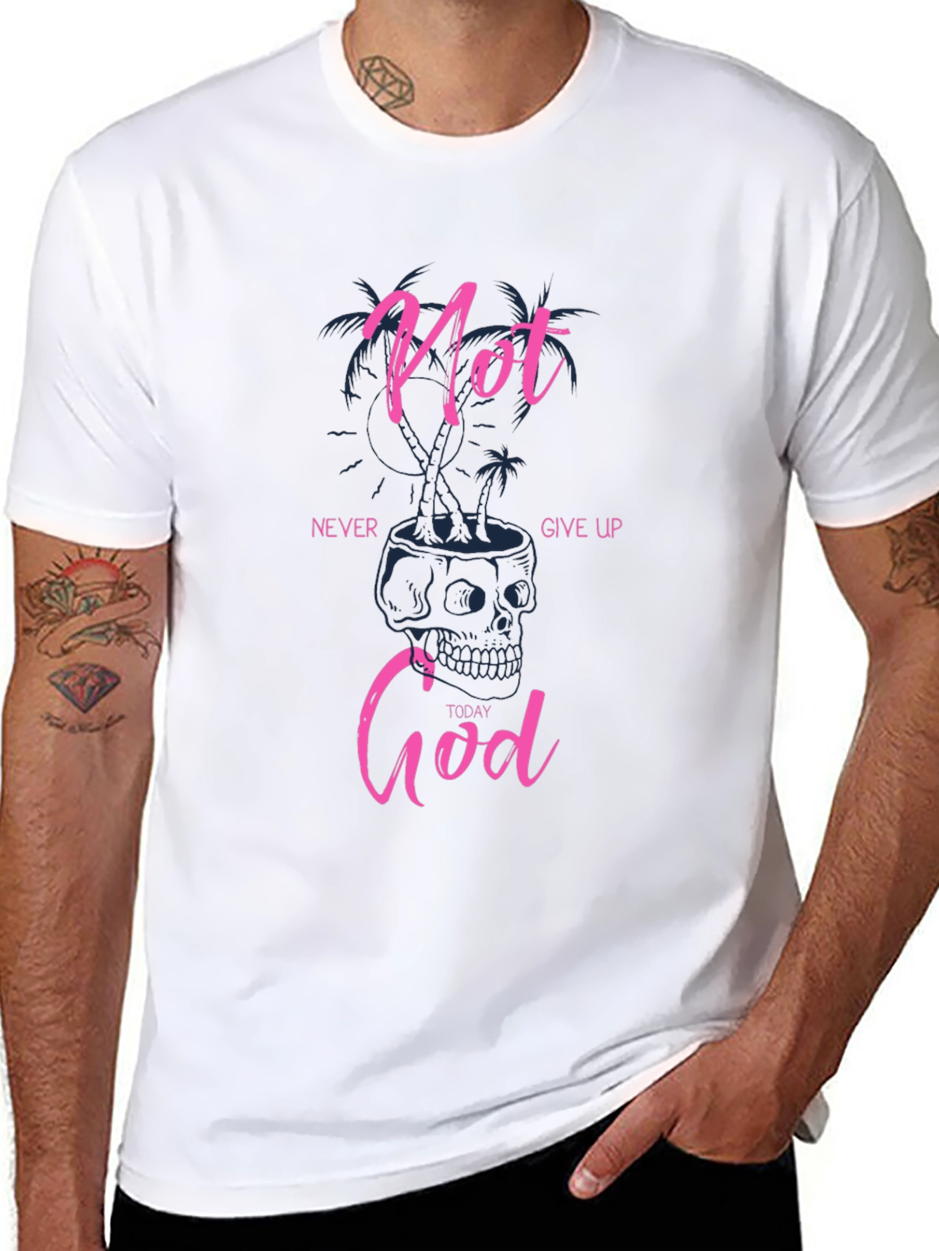 Not Today God Graphic Tee