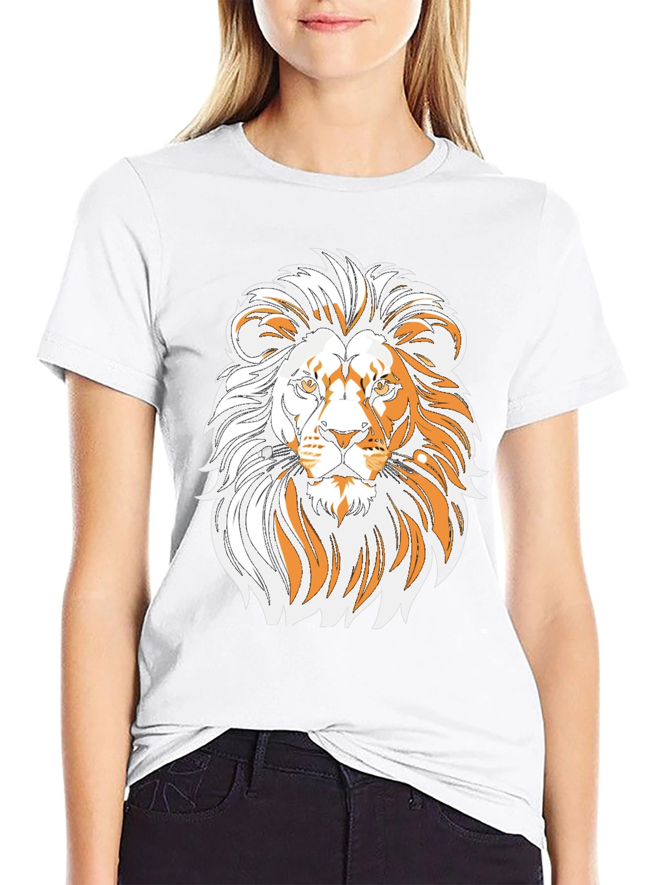 Lion Graphic Tee - Bold Statement T-Shirt